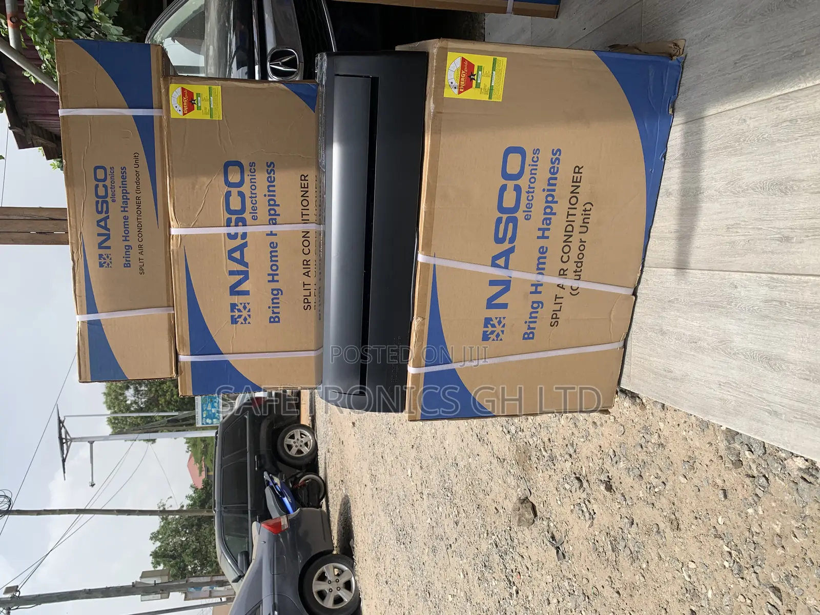 Premium R410a Nasco 1.5 Horsepower Split Type Black Ac