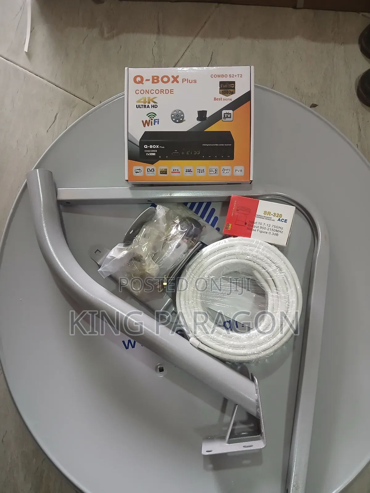 Strong Dish + Combo Decoder (+ Cable)