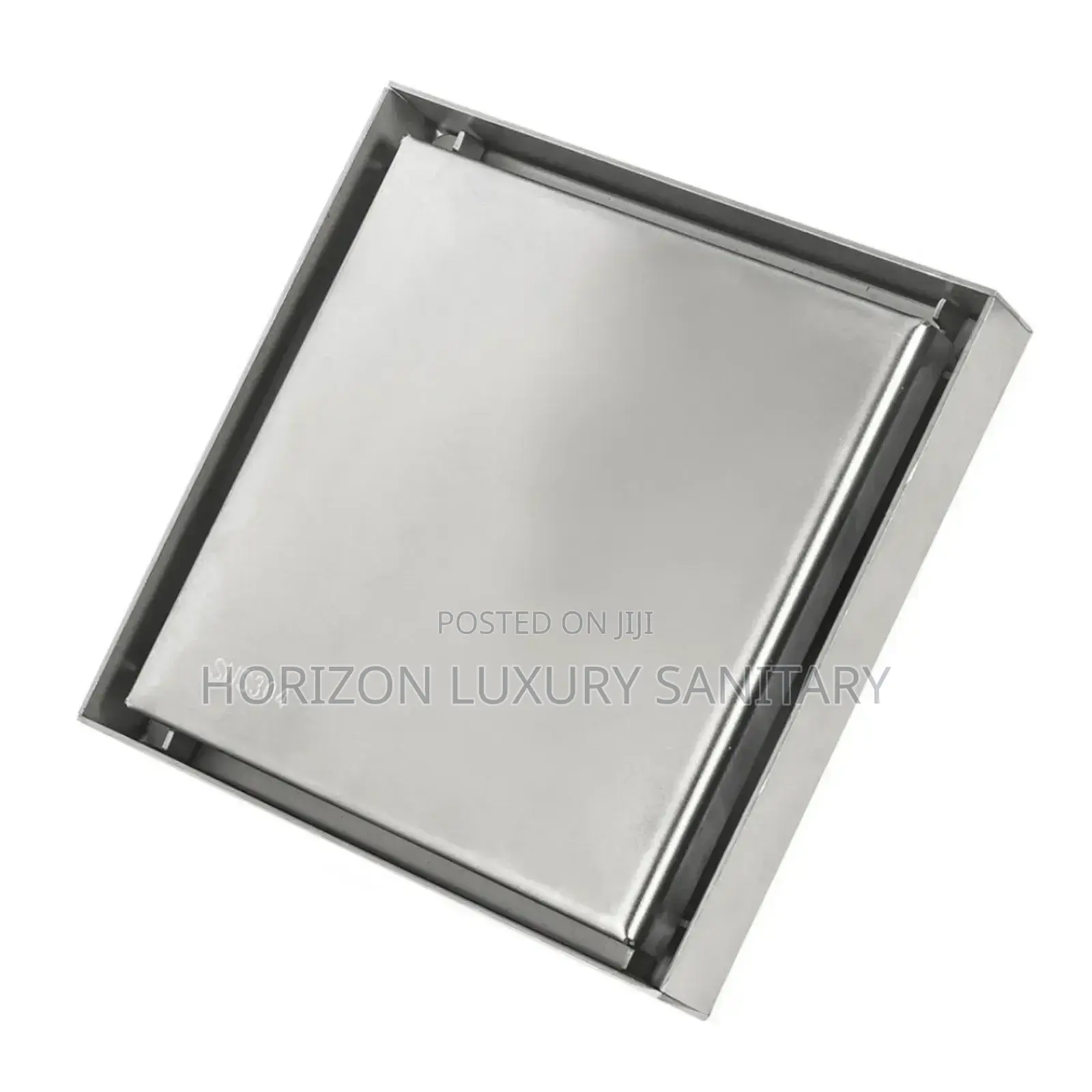 Stainless Steel Invisible Square Tile Insert 20×20 Floor Drain