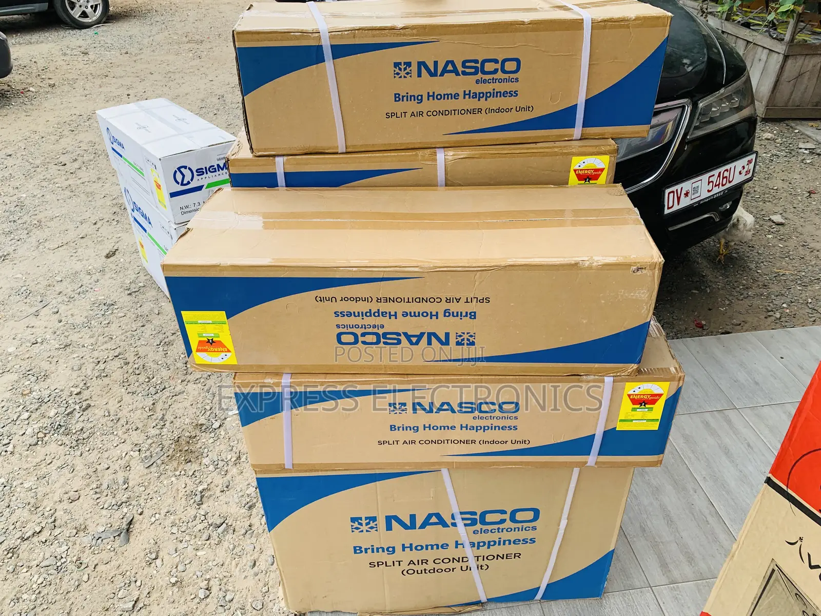 Available Now at Store Nasco Air Conditioner Black 2.0hp