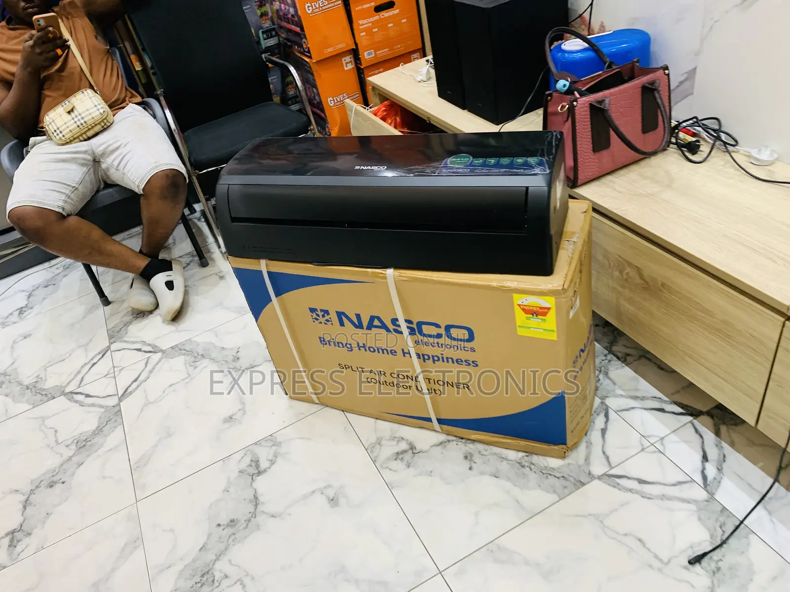 Highly Recommended Black Air Conditioner Nasco 2hp