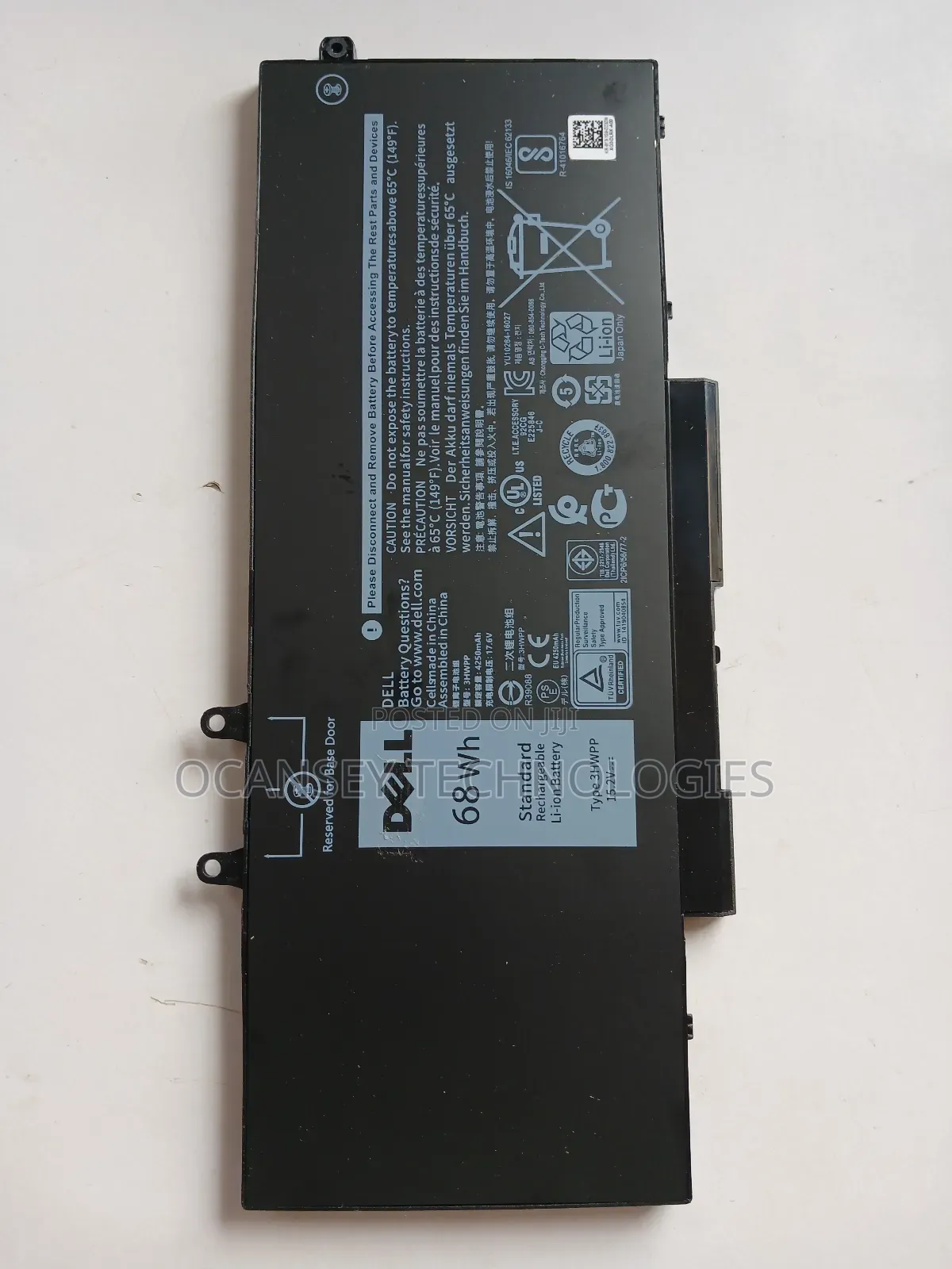 Original Dell 3hwpp Laptop Battery