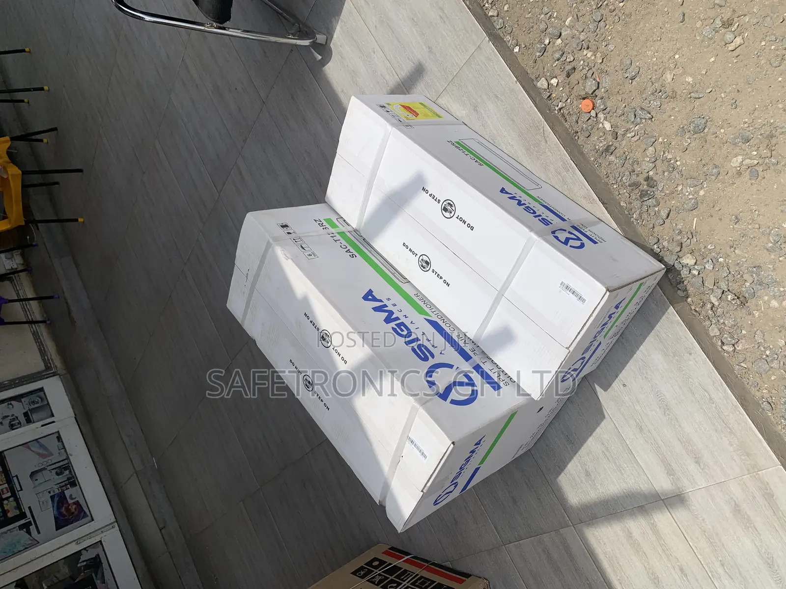 Exclusive Sigma 1.5 Horsepower White Electric Split Type Ac