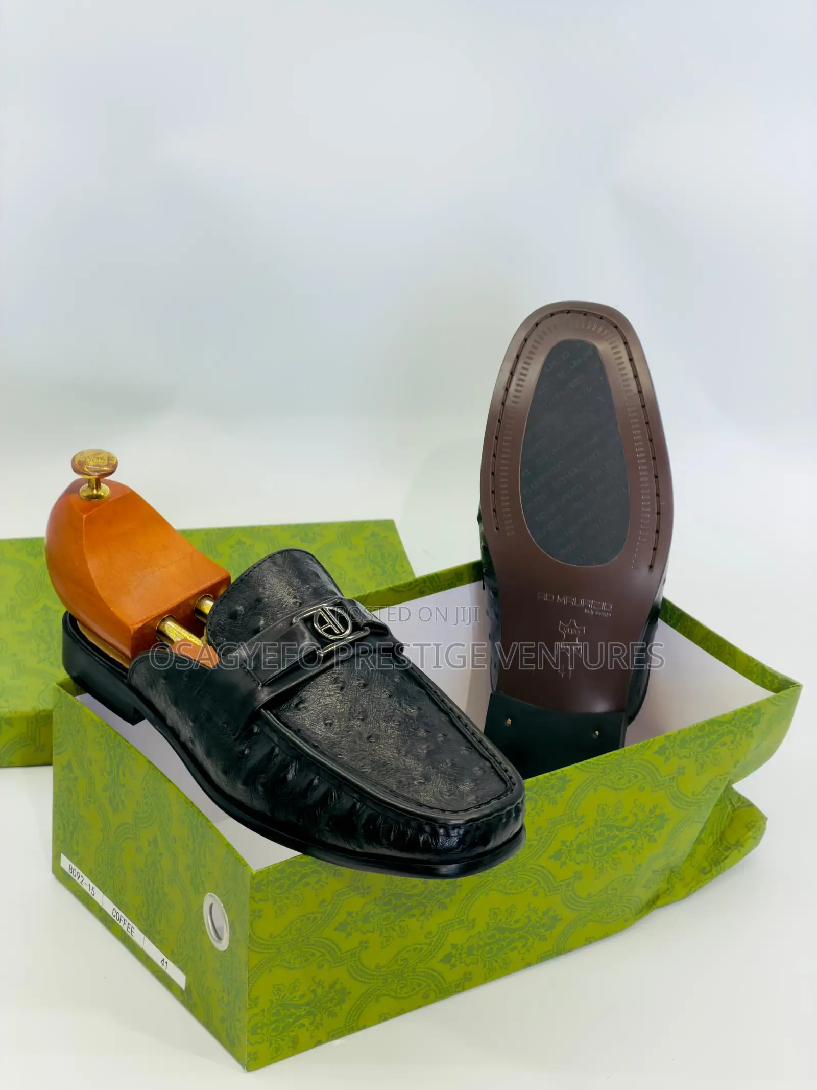 High Quality Gucci Half Shoe Black