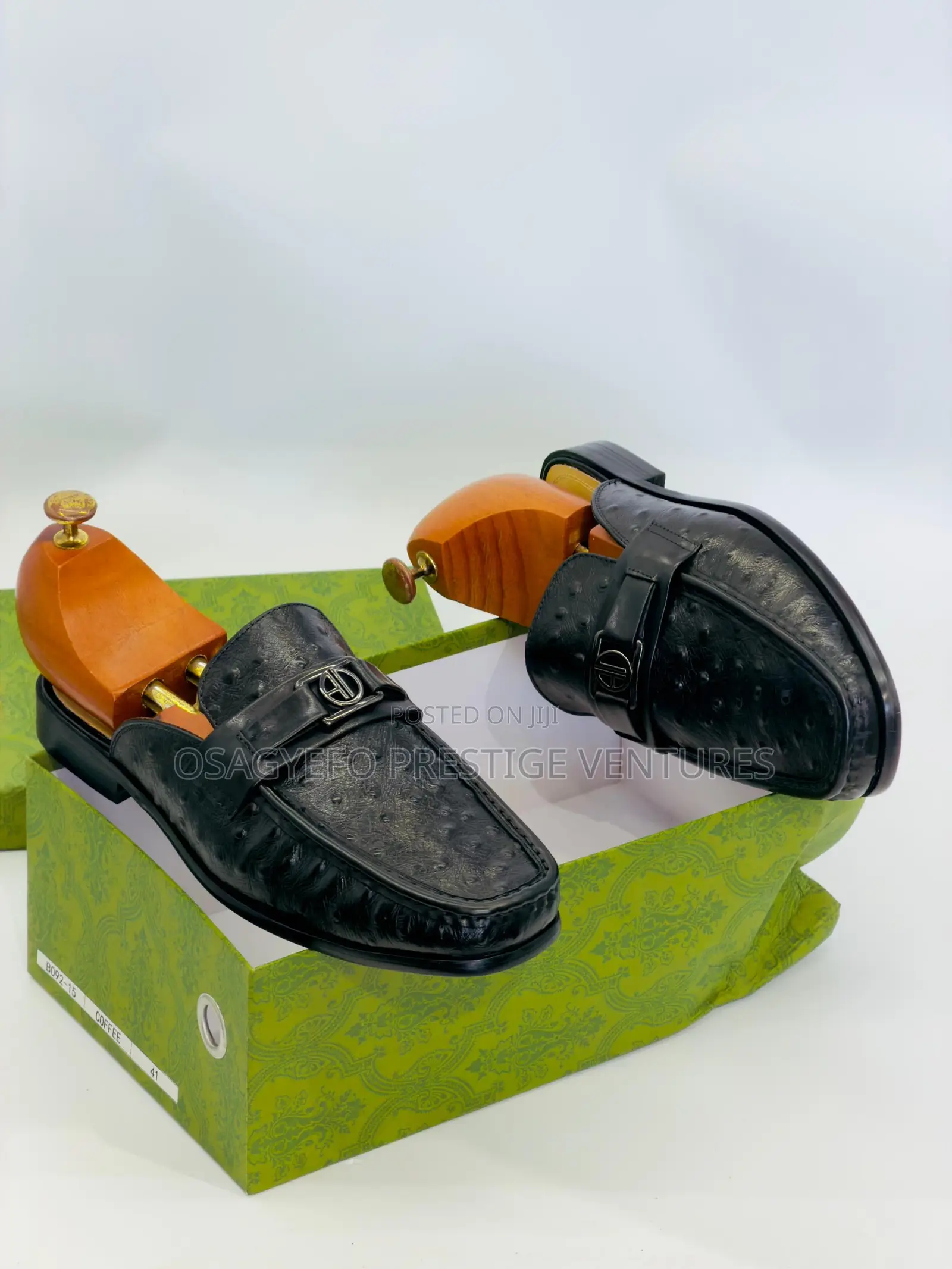 High Quality Gucci Half Shoe Black