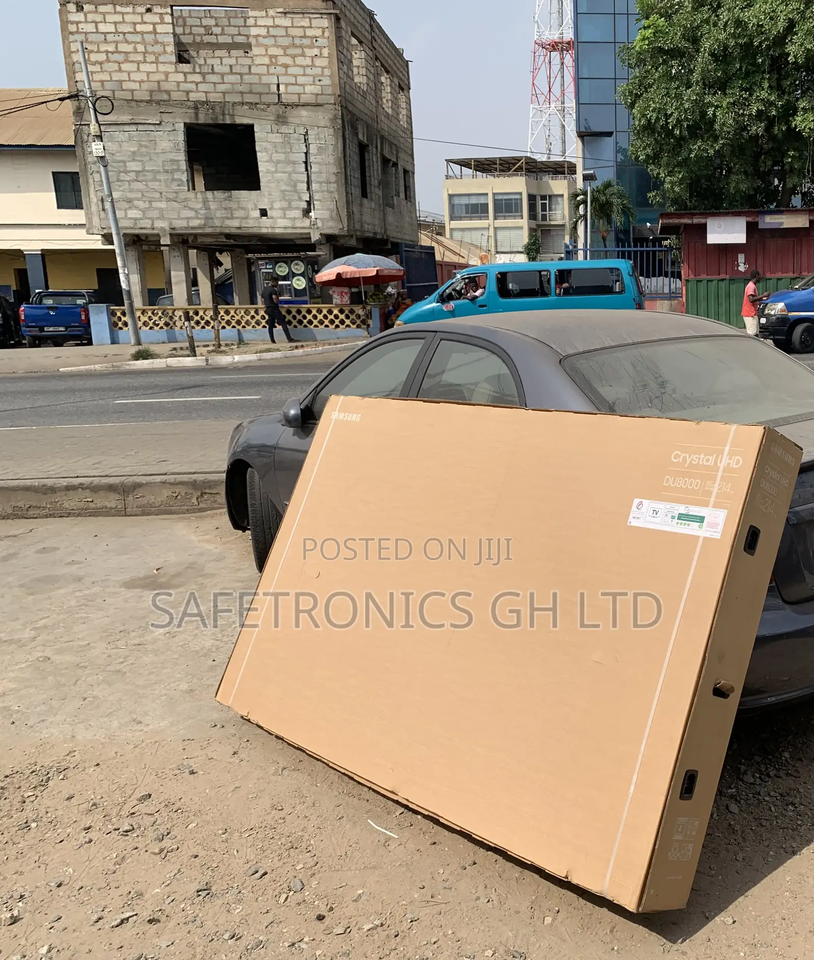 Shop Good 85 Inch Smart Uhd Android Frameless Samsung Du80 Tv