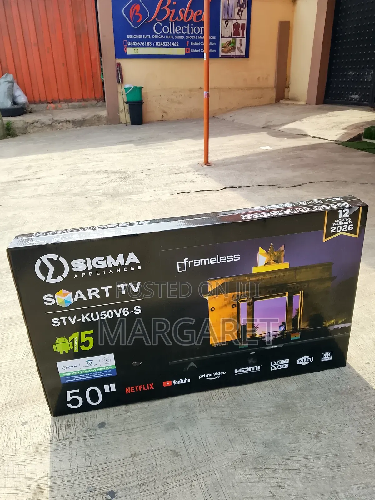 Premier 100% Quality Sigma 50 Inches Smart Television
