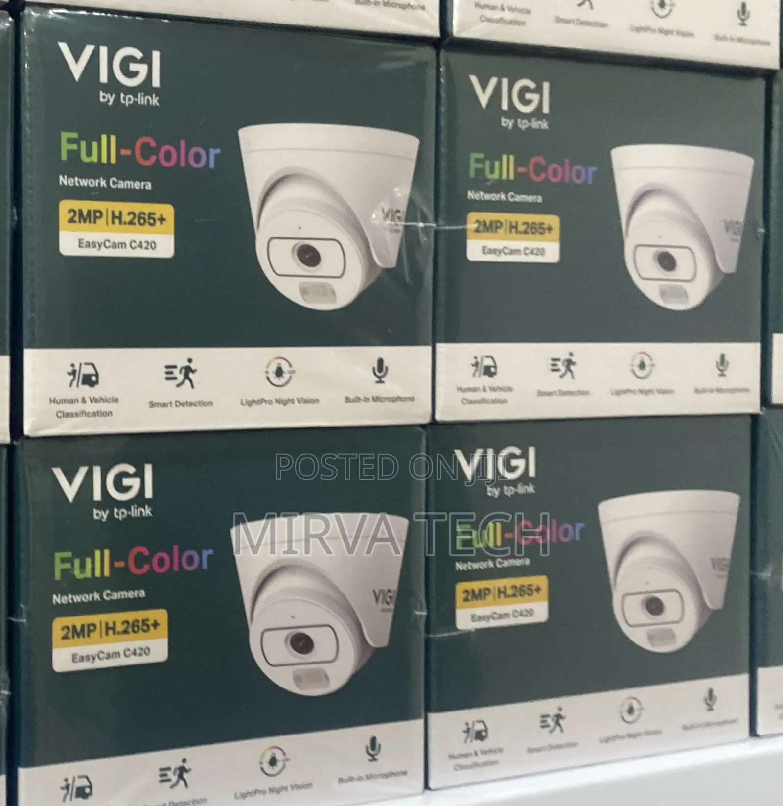 Tp-Link Vigi 2mp Full Color With 2 Way Audio Easycam C420
