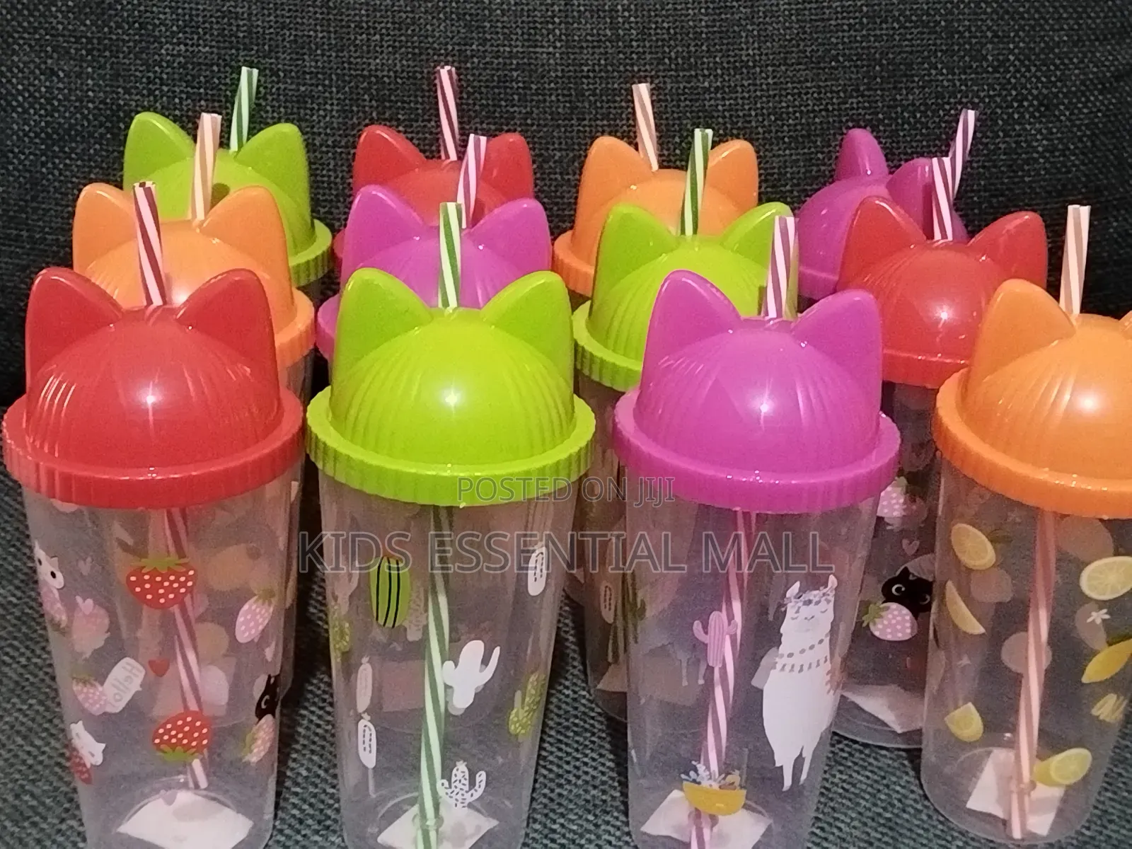 Cups With Covers Minimum 12 Pieces for Birthday Partypacks