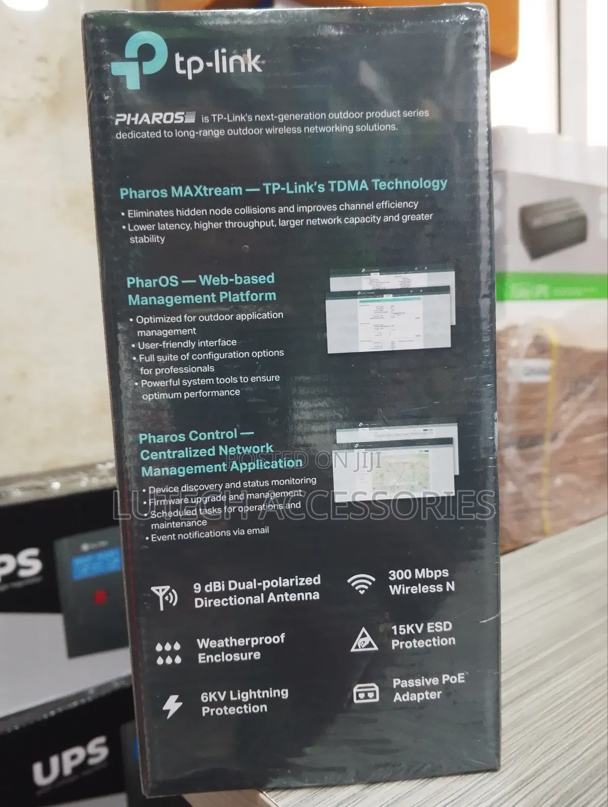 Tp Link 2.4 GHZ 300 MBPS 9 Dbi Outdoor (Cpe 210 )