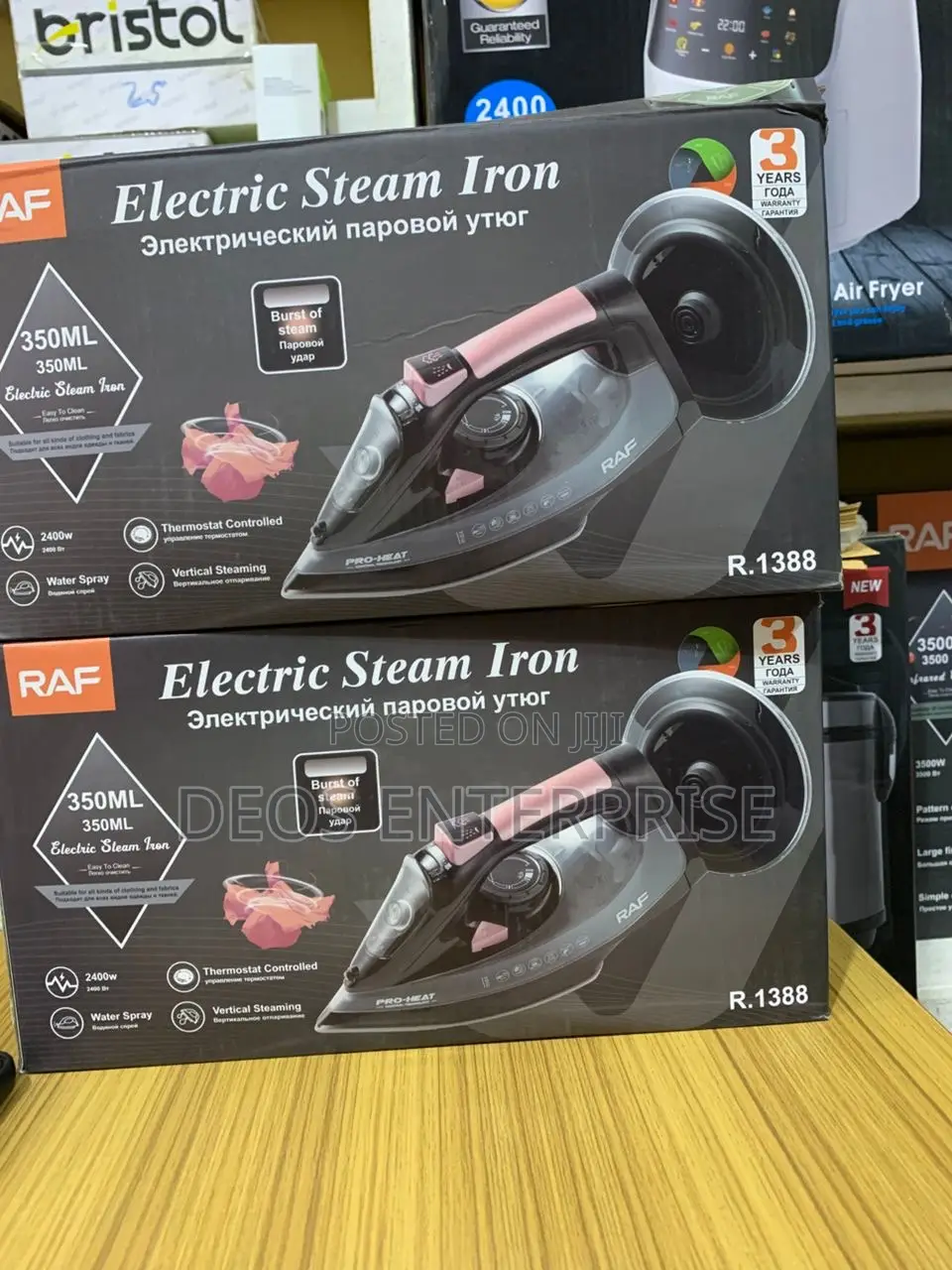 Super Fast 2400w Steam Iron – Smooth Powerful