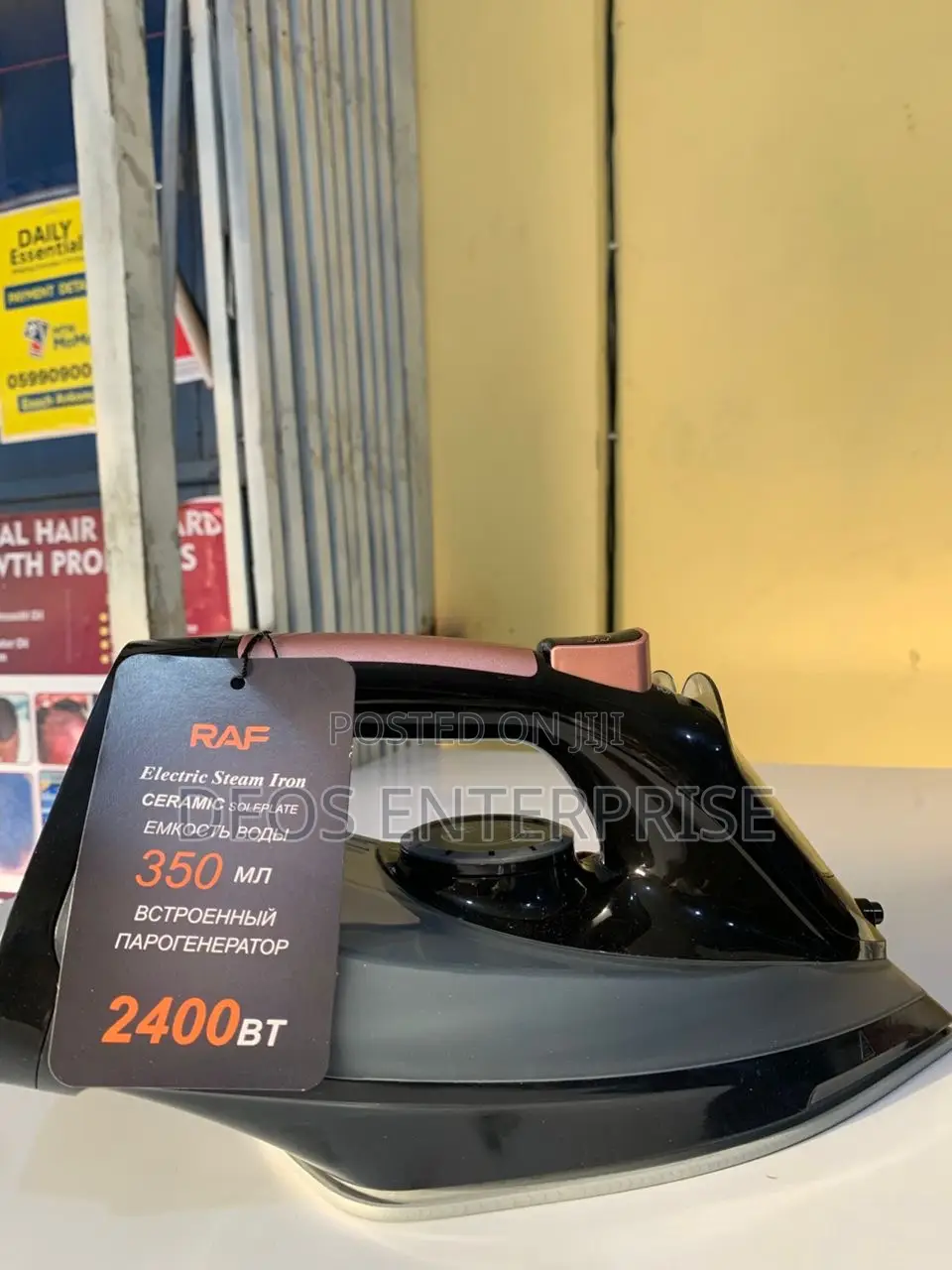 Raf Quick Heat Steam Iron – No More Wrinkles