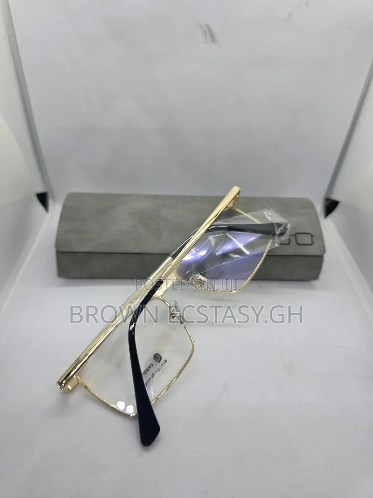 Sleek Metal Blue Light Blocking Glasses