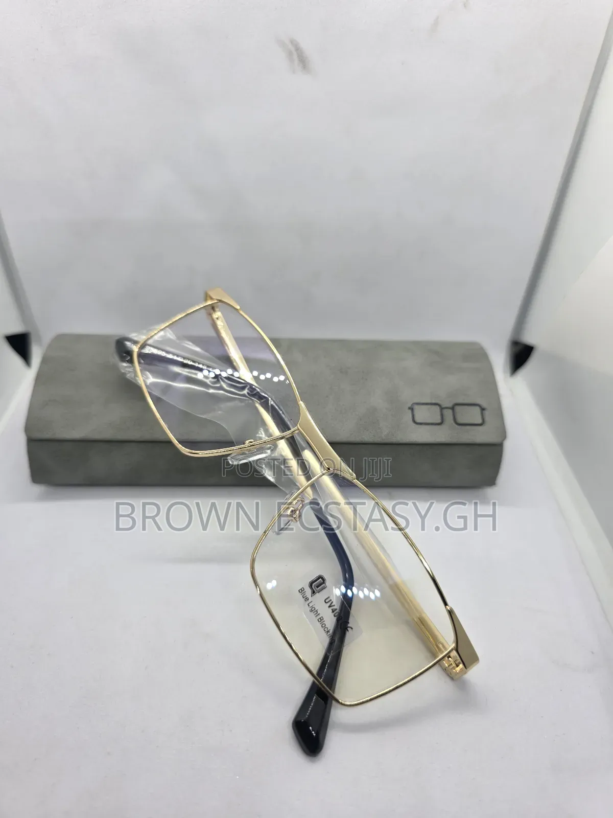 Sleek Metal Blue Light Blocking Glasses