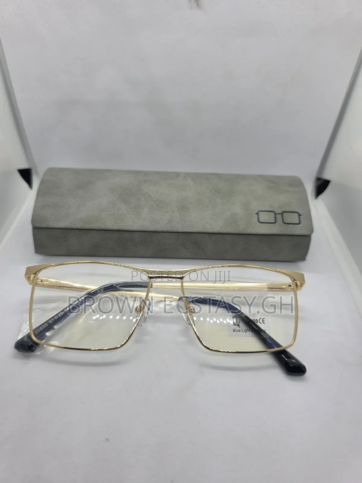 Sleek Metal Blue Light Blocking Glasses