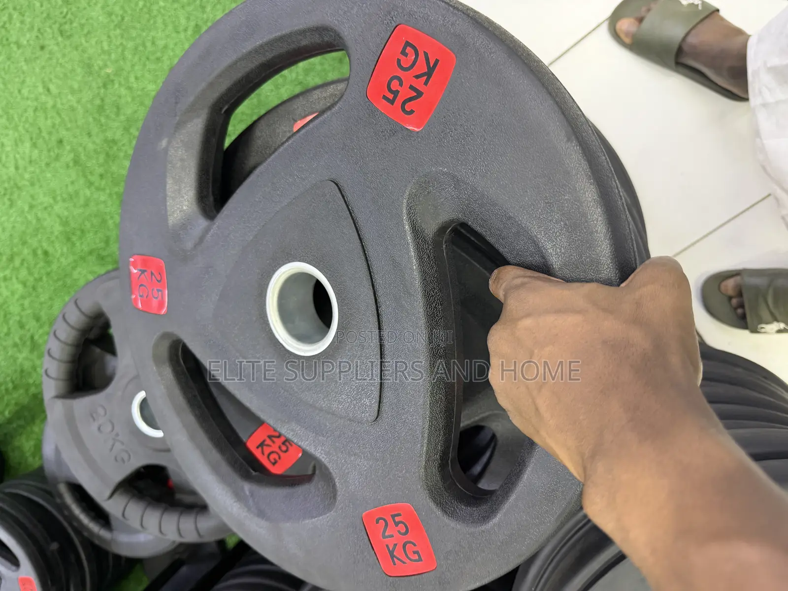 25kg Weight Plates Pair (50kg)
