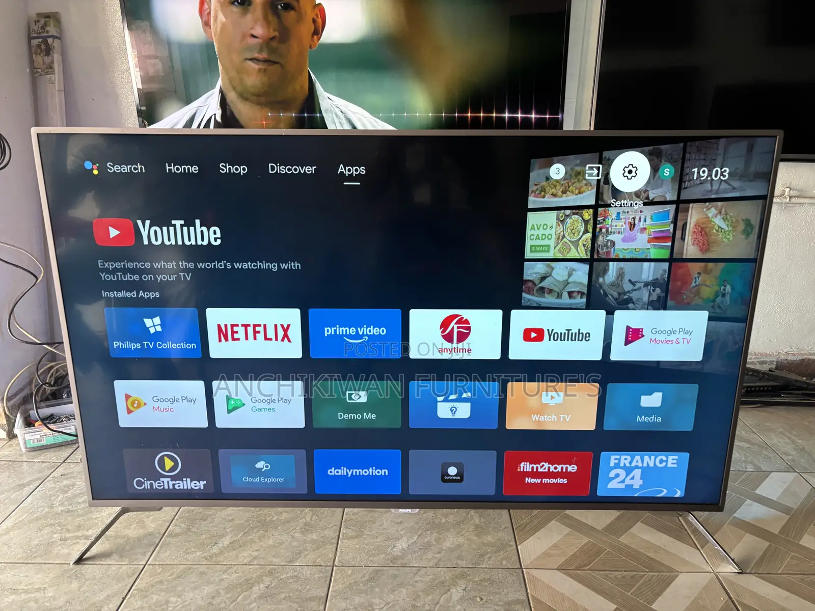 Philips 55 Inc Android,Inbuilt DecoderBluetooth,Netflix,