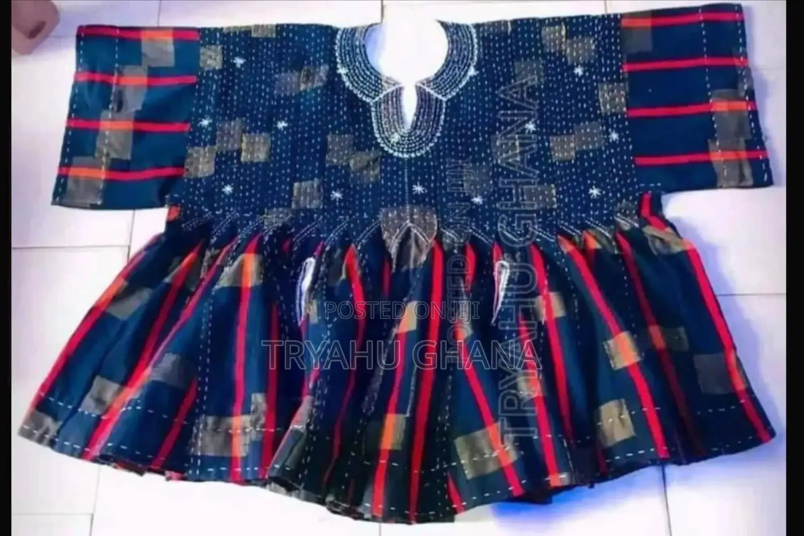 Luxury Batakari Smock Ghana – Limited Pieces