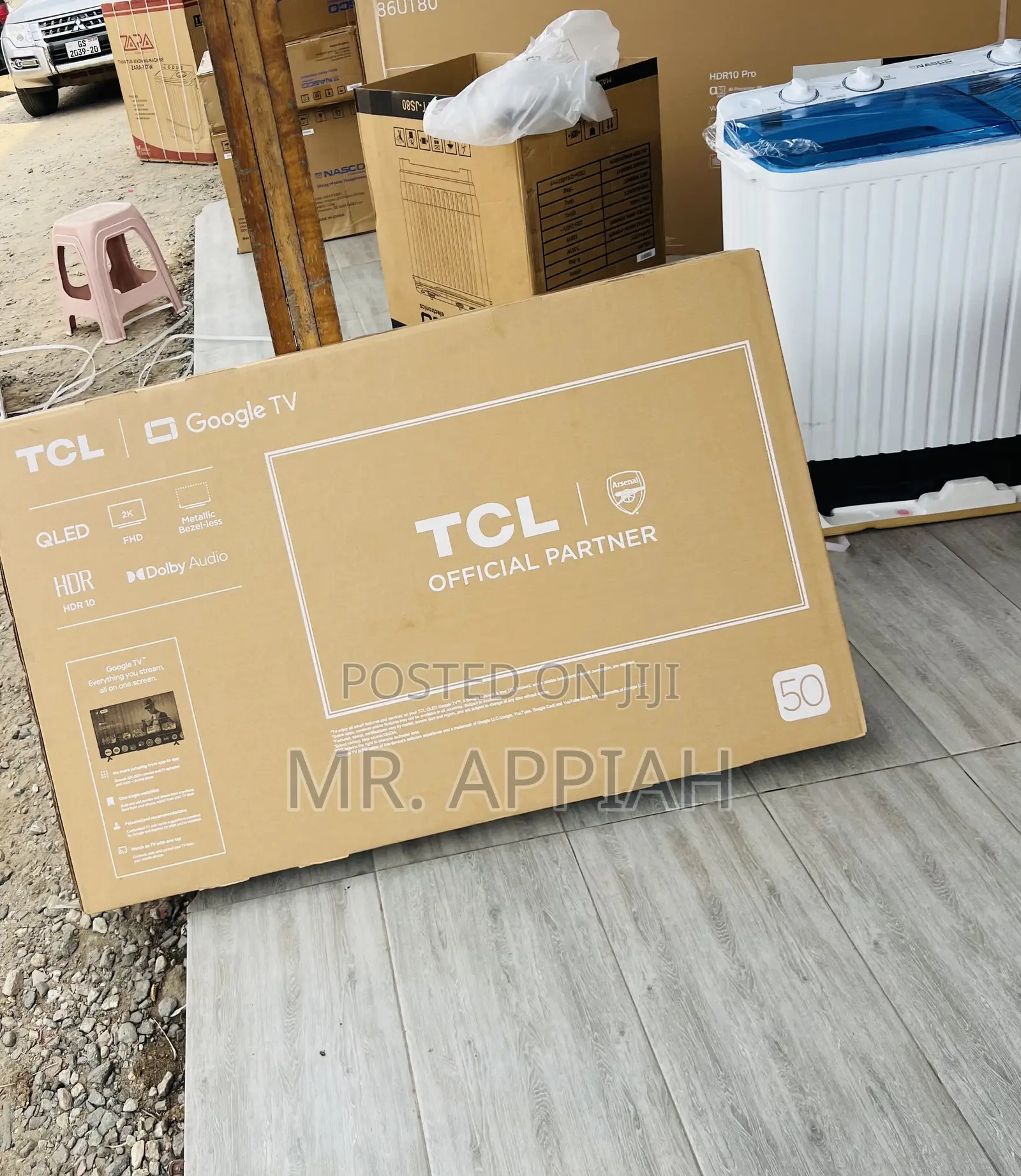 Get Lovely Design TCL 50 Inch Qled Smart Screen Tv(2025 Model)