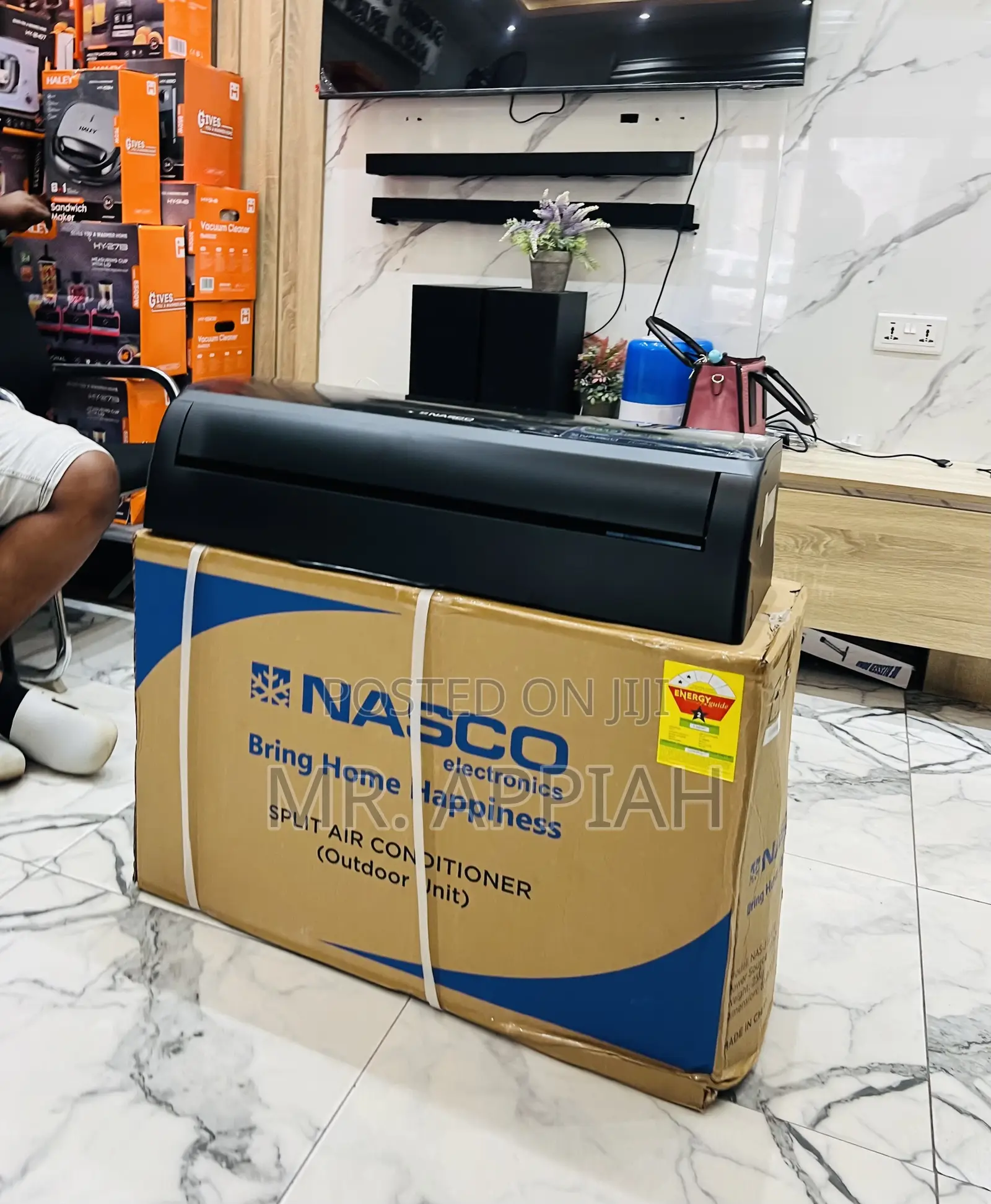 Affordable Nasco 1.5hp Split Type Non Inverter Ac(Black)R410 
