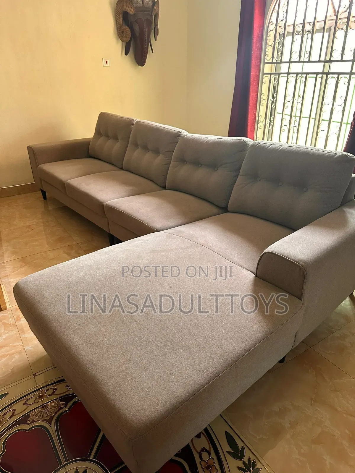 Beautiful Slightly Used L Shape Sofa