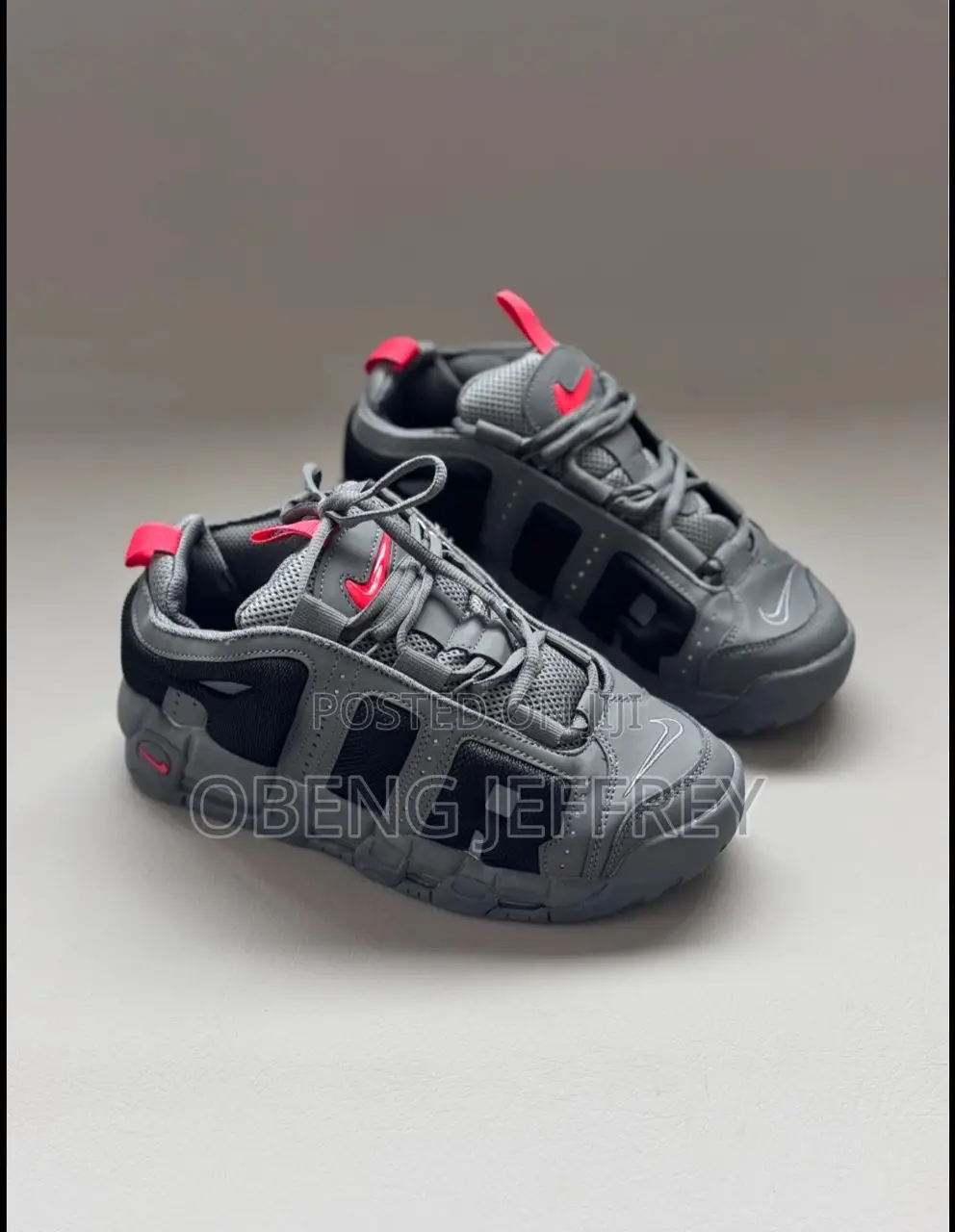 Original Nike Air Uptempo Grey/Black