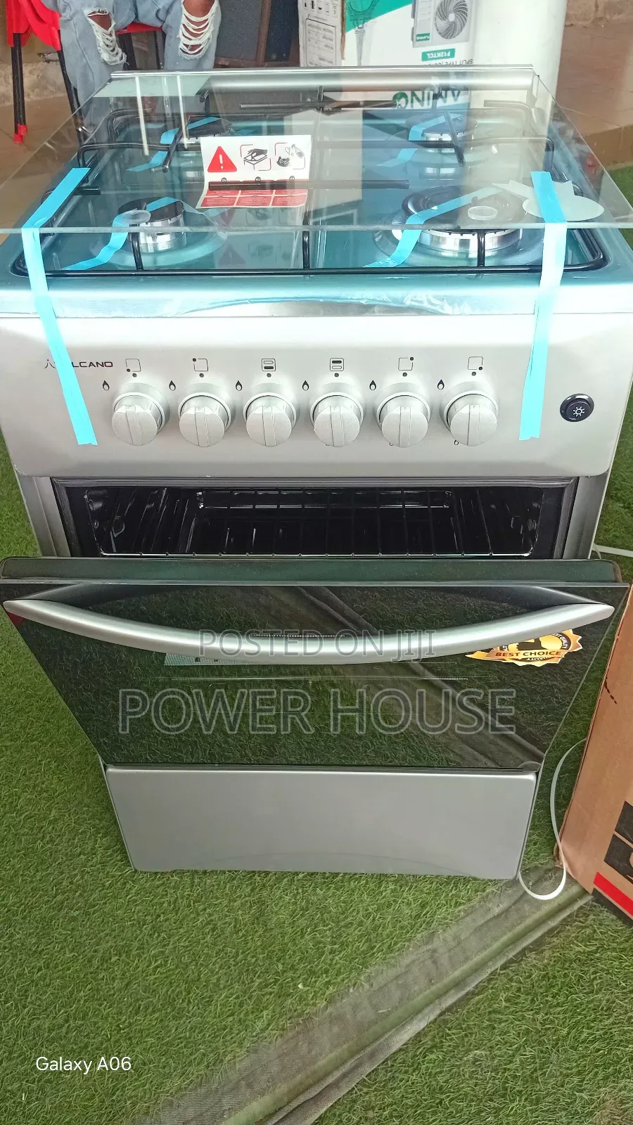 Volcano Gas Cooker – Strong Body With 4 Burners Volcano Stove