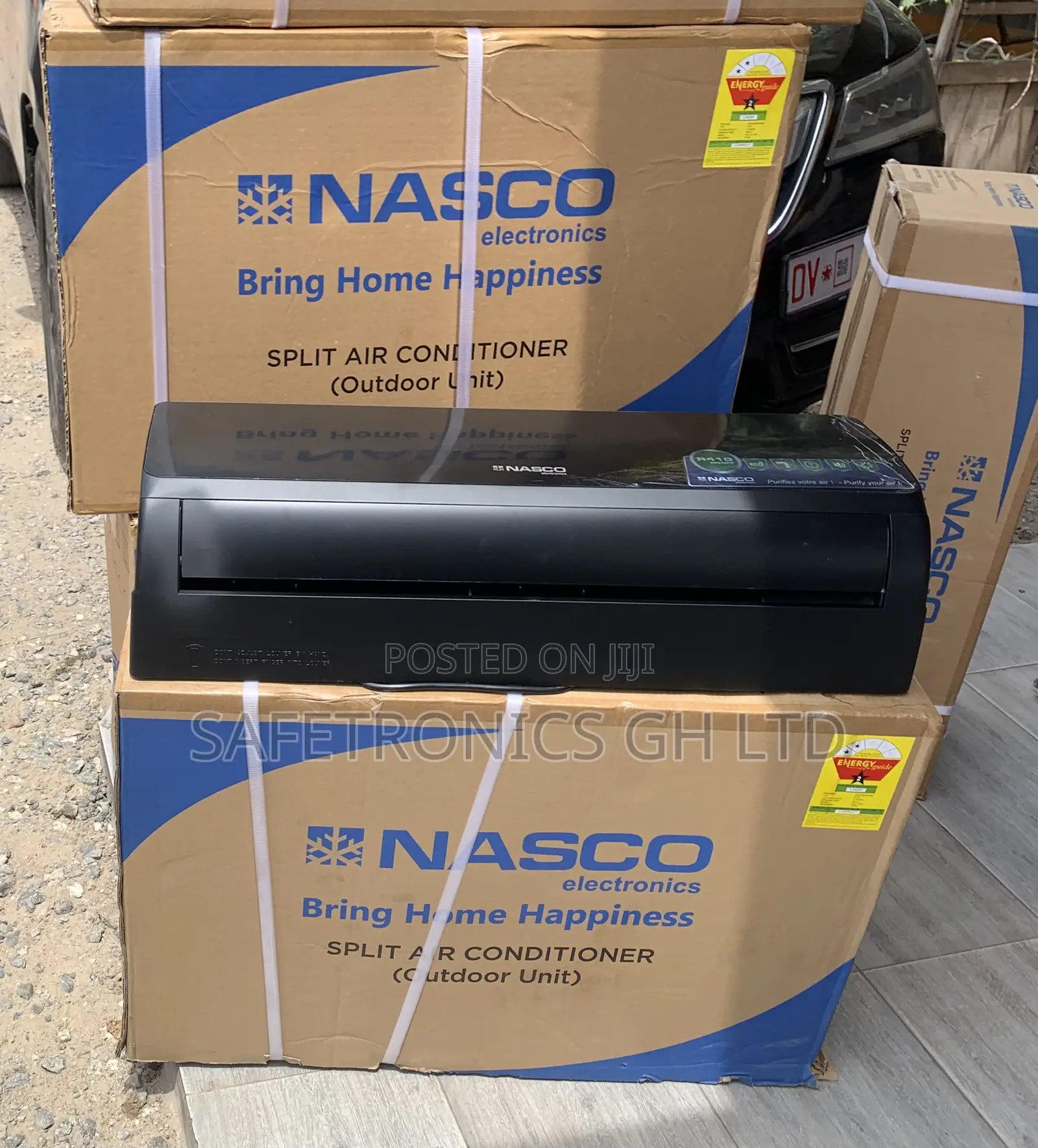 Shop Nasco 1.5 Horsepower Black Split Type Electric Ac