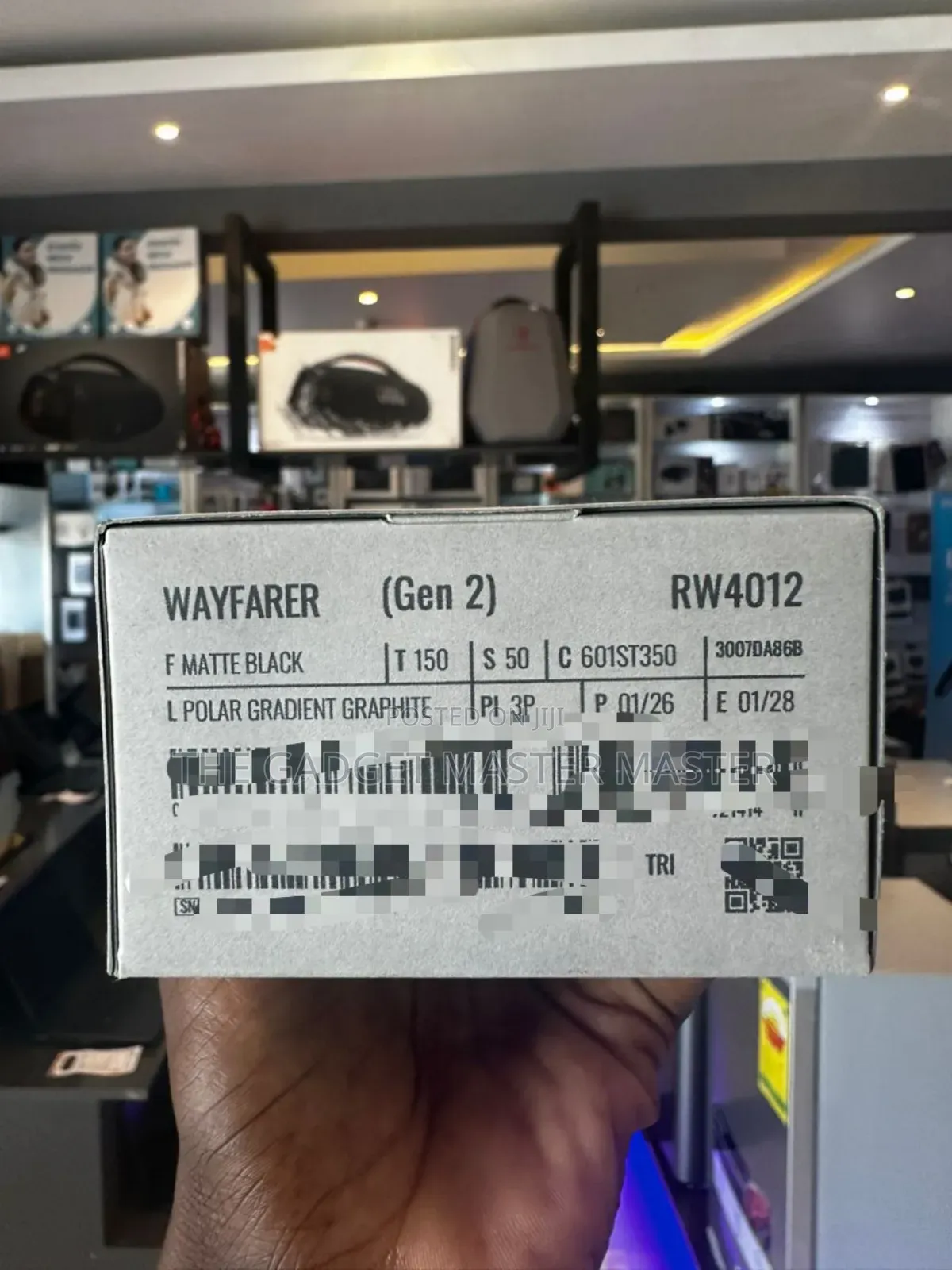 Meta Rayban Wayfarer Glasses Gen 2