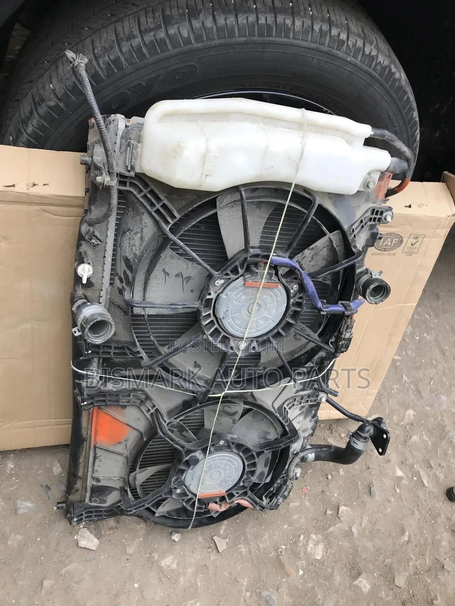 Honda Hr-v 2017 2018 2019 2020 2021 Radiator Tank Fan Condenser