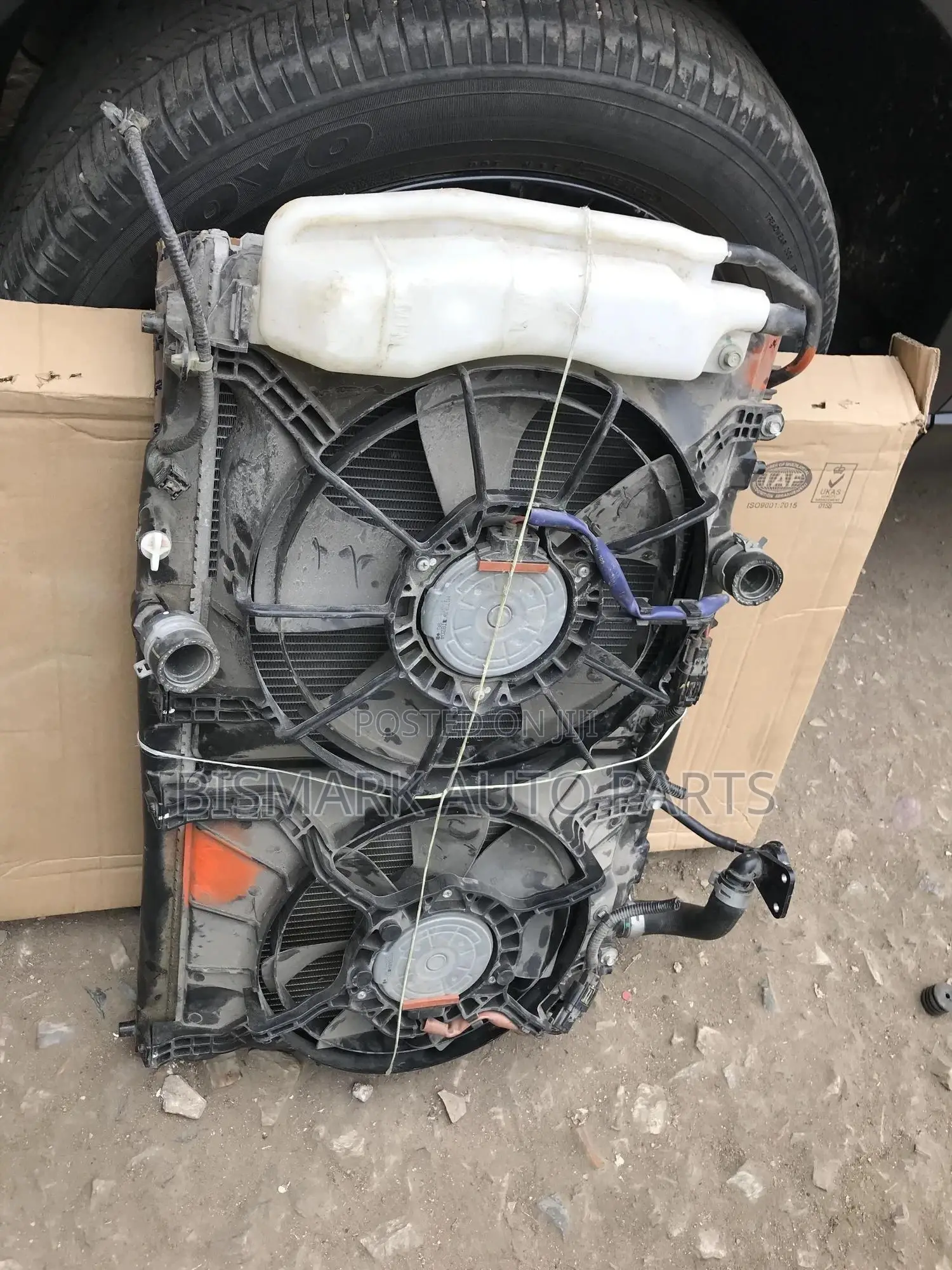 Honda Hr-v 2017 2018 2019 2020 2021 Radiator Tank Fan Condenser