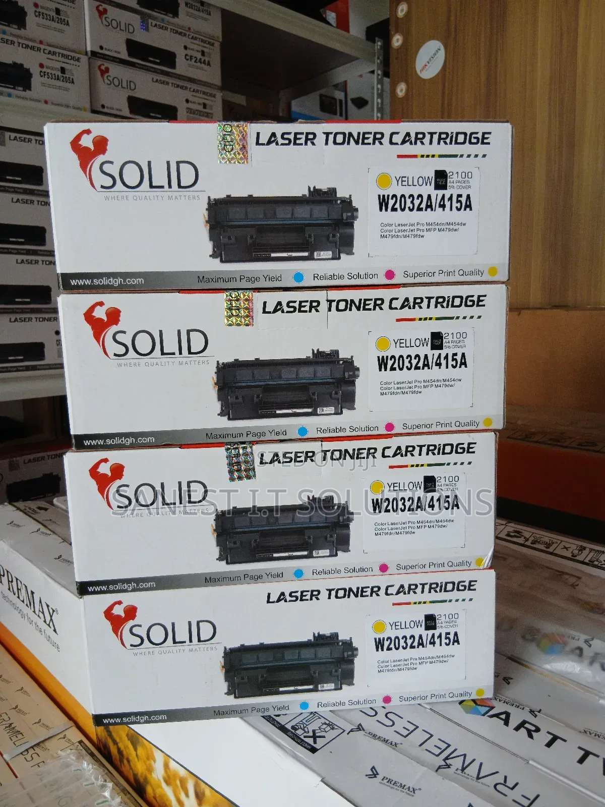 Laser Toner Cartridge 415a Yellow