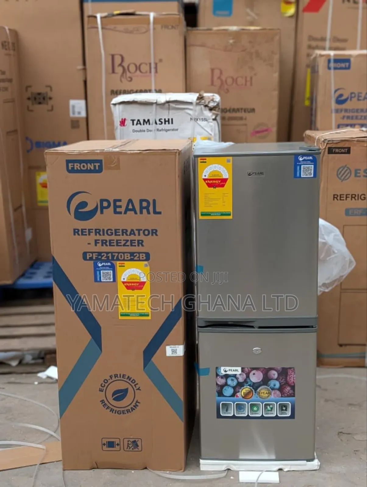 Brand New Pearl 125 Litre Refrigerator With Bottom Freezer