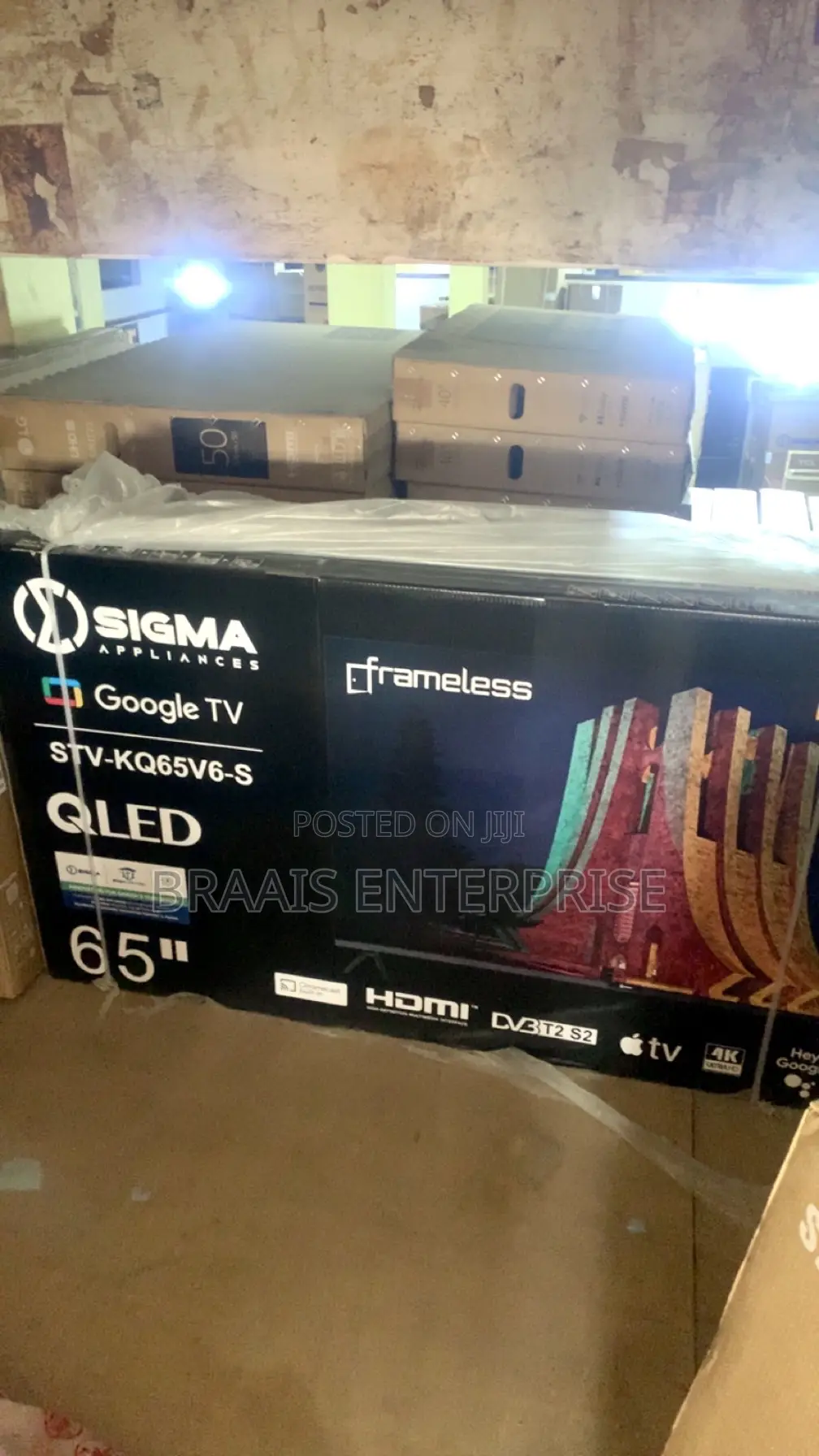 Sigma 65′′ Qled Smart Tv