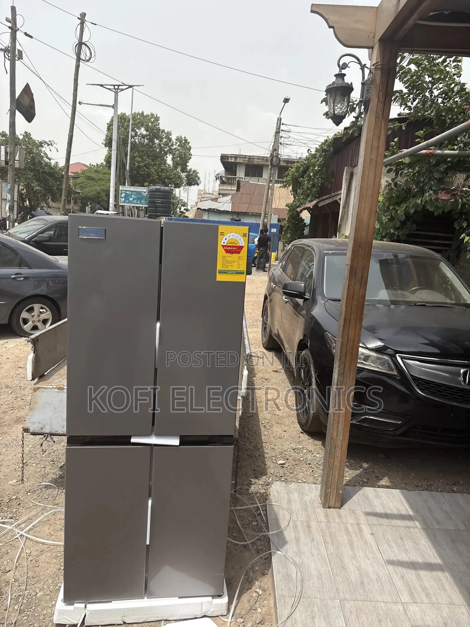 Nasco 360l 2-Star French Door Refrigerator