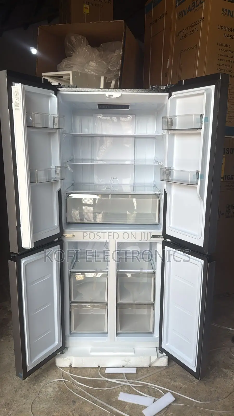 Budget Friendly Nasco 360l French Door Refrigerator