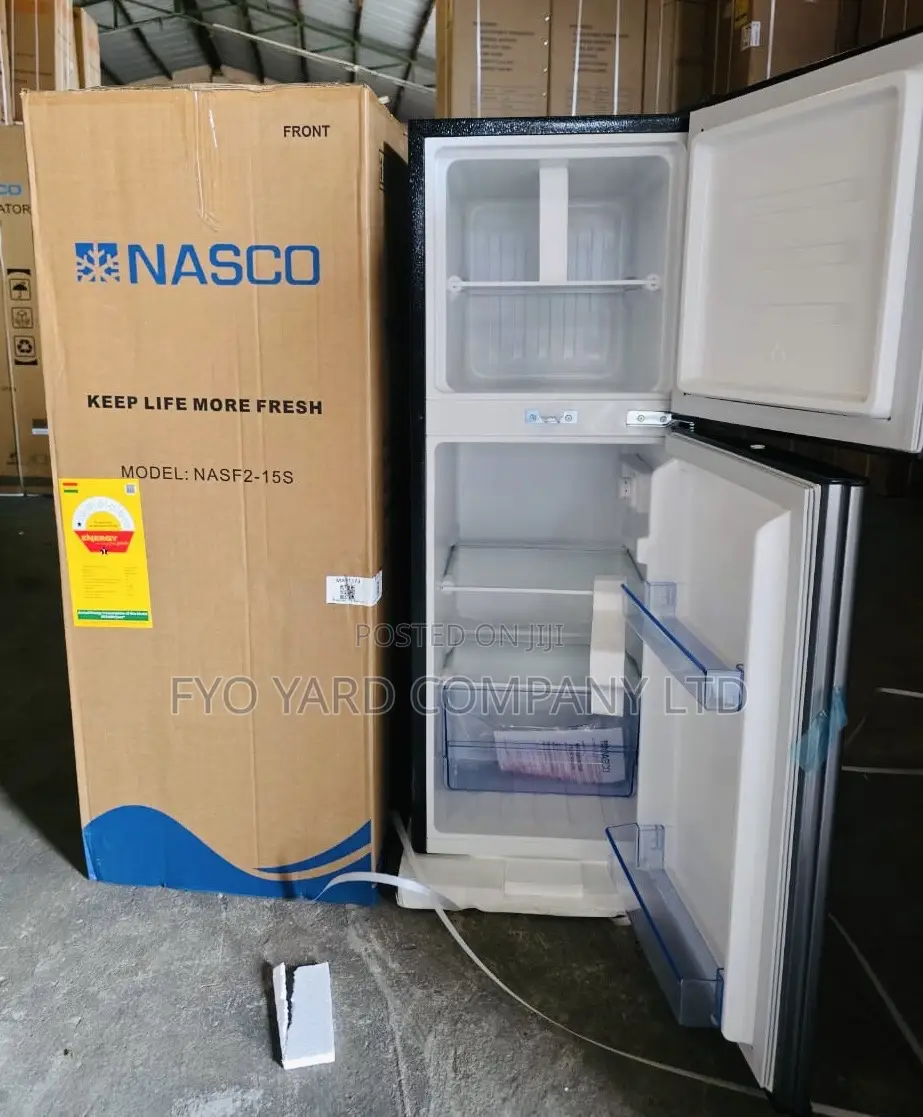 Preserve Good With Nasco Double Door 118 LTRS Fast Cooling Fridge