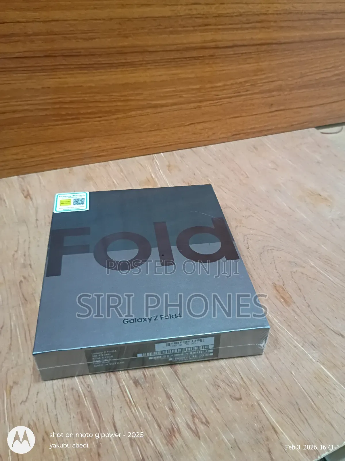 New Samsung Galaxy Z Fold4 1 TB Black