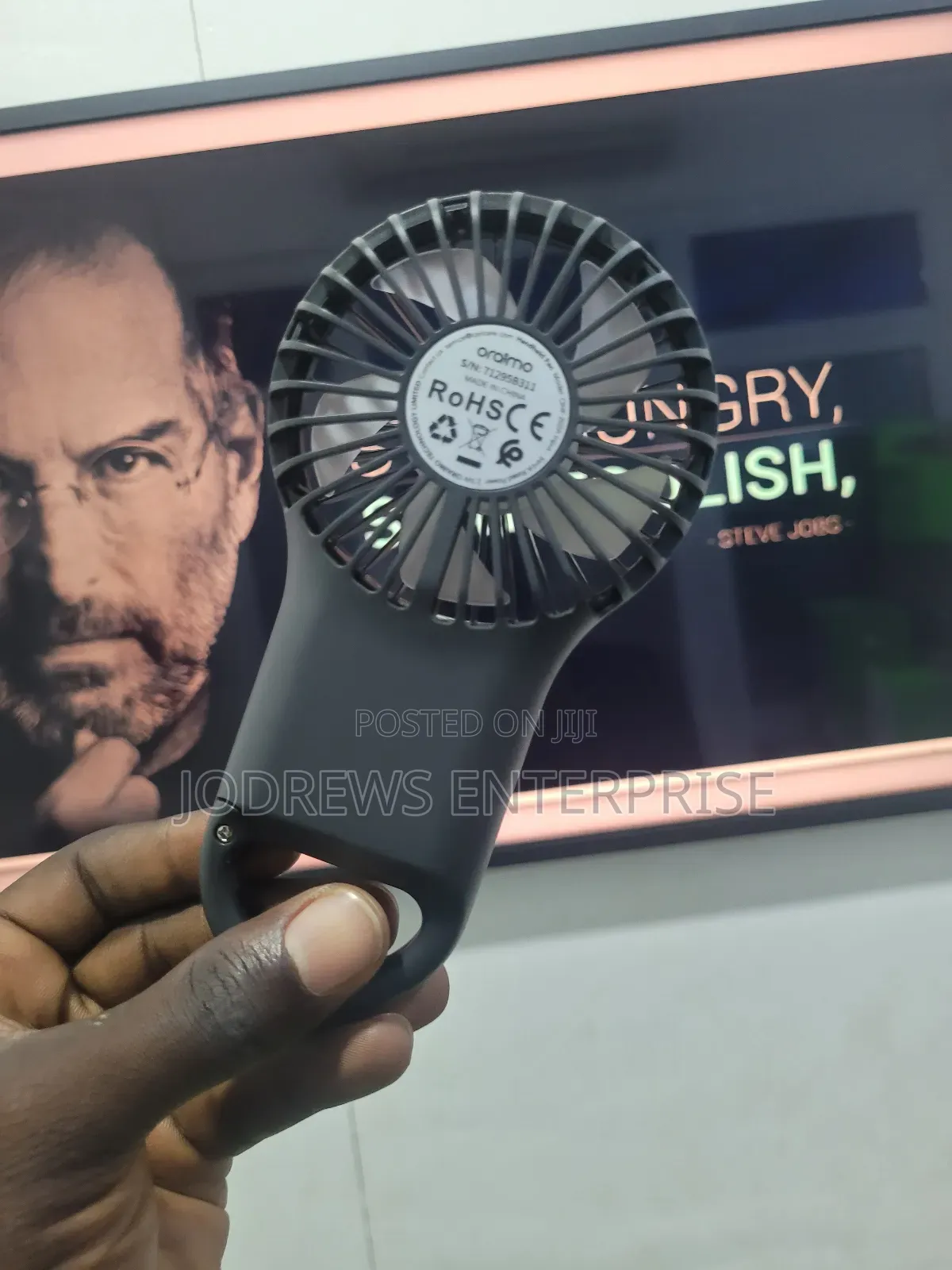 Oraimo Airgo 75g Lightweight Led Handheld Fan
