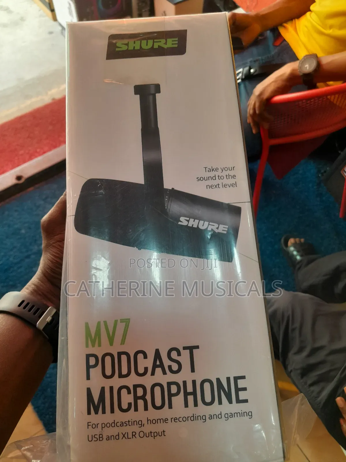 Shure Studio Microphone Podcast Mv7
