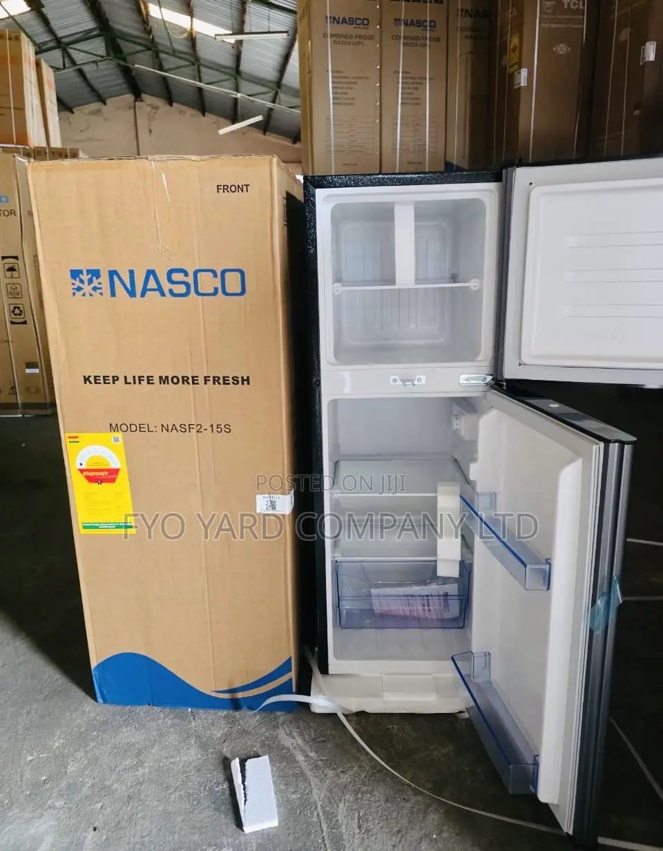 Fast Cooling 2 Doors Nasco 118l Top Freezer Refrigerator,
