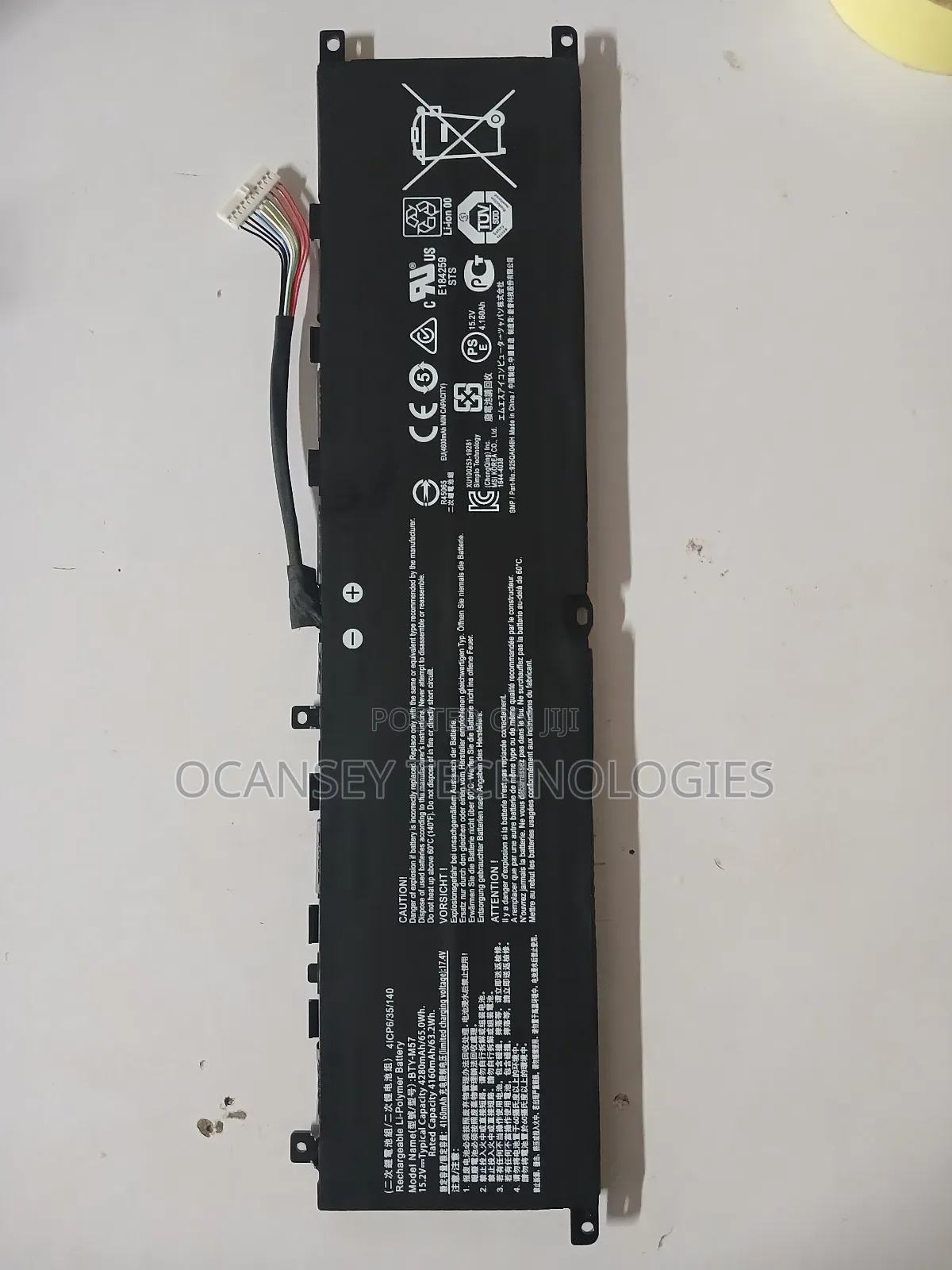 New Bty-m57 Laptop Battery For Msi Gp66 Gp76 Leopard 10ue 10ug 10uh