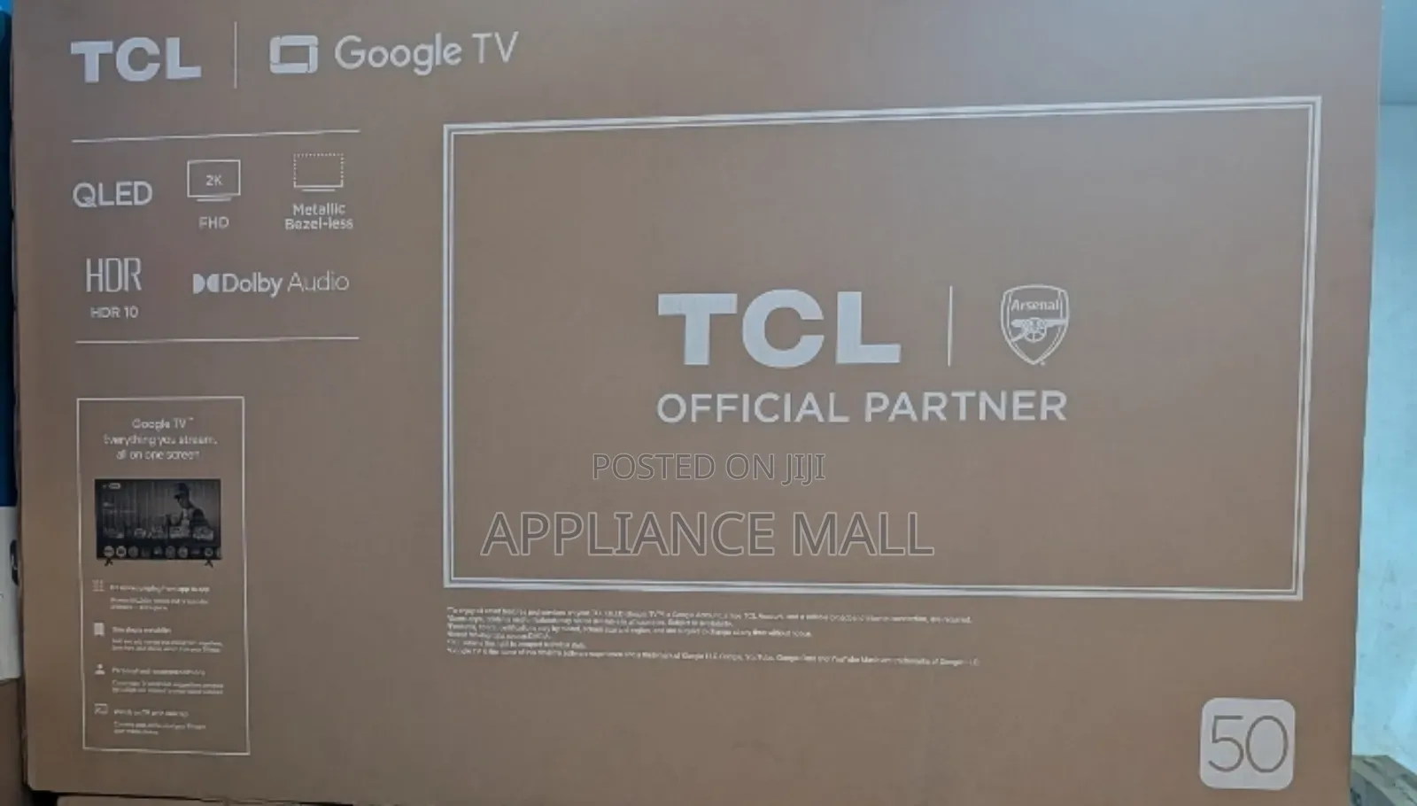 TCL Tv 50" Qled Google Smart