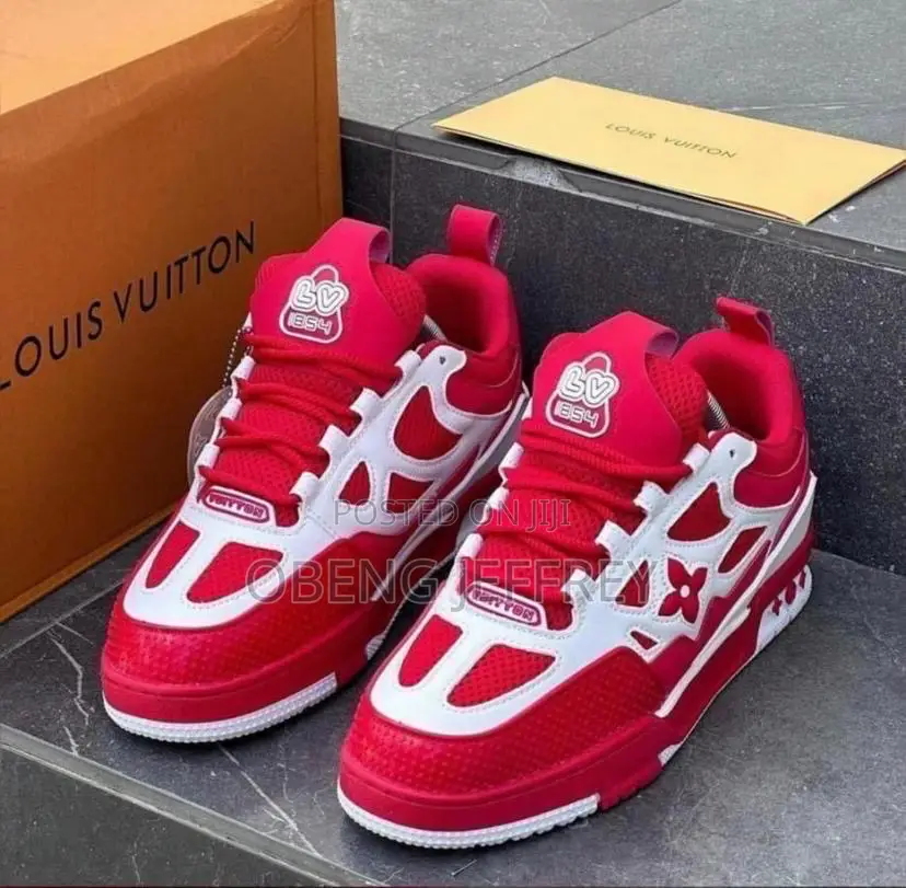Original Louis Vuitton Lv Skate Red
