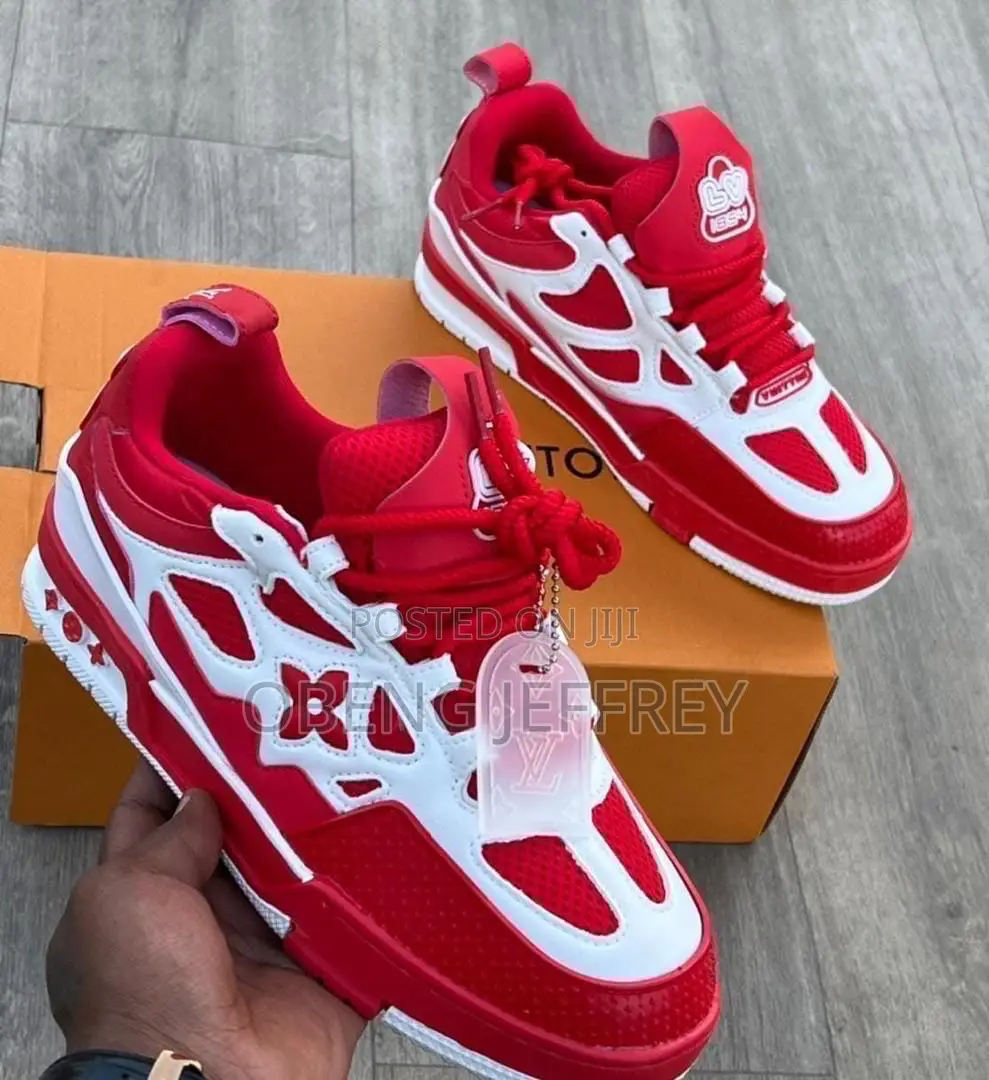 Original Louis Vuitton Lv Skate Red