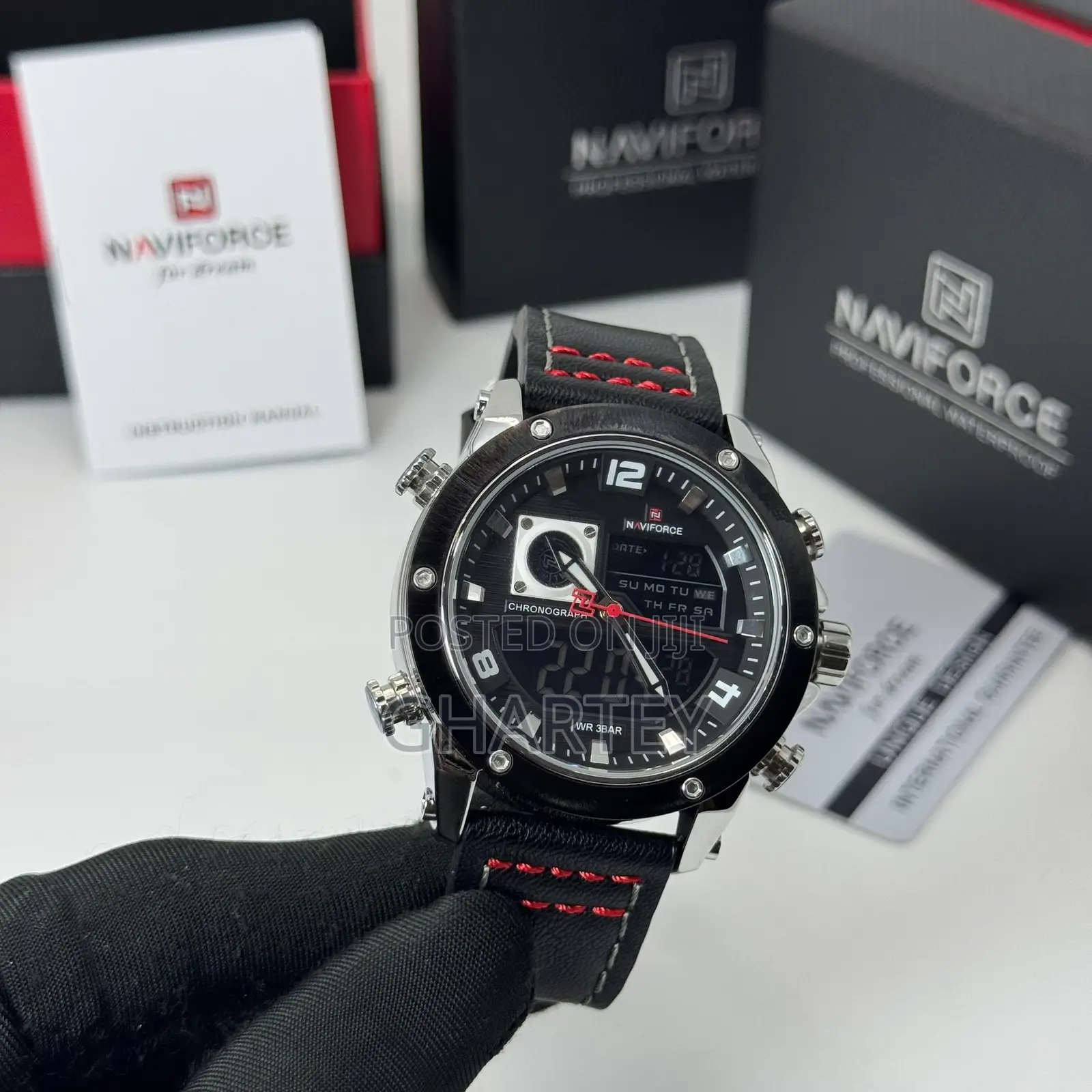 Luxury Quality Business Sports Digital Analog Naviforce Watch