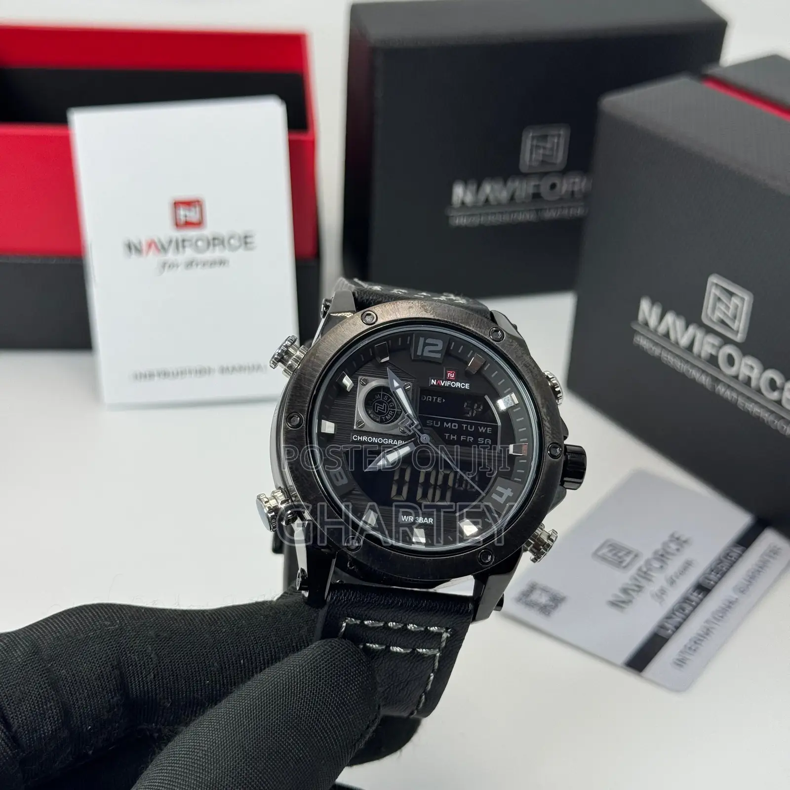 Luxury Quality Business Sports Digital Analog Naviforce Watch