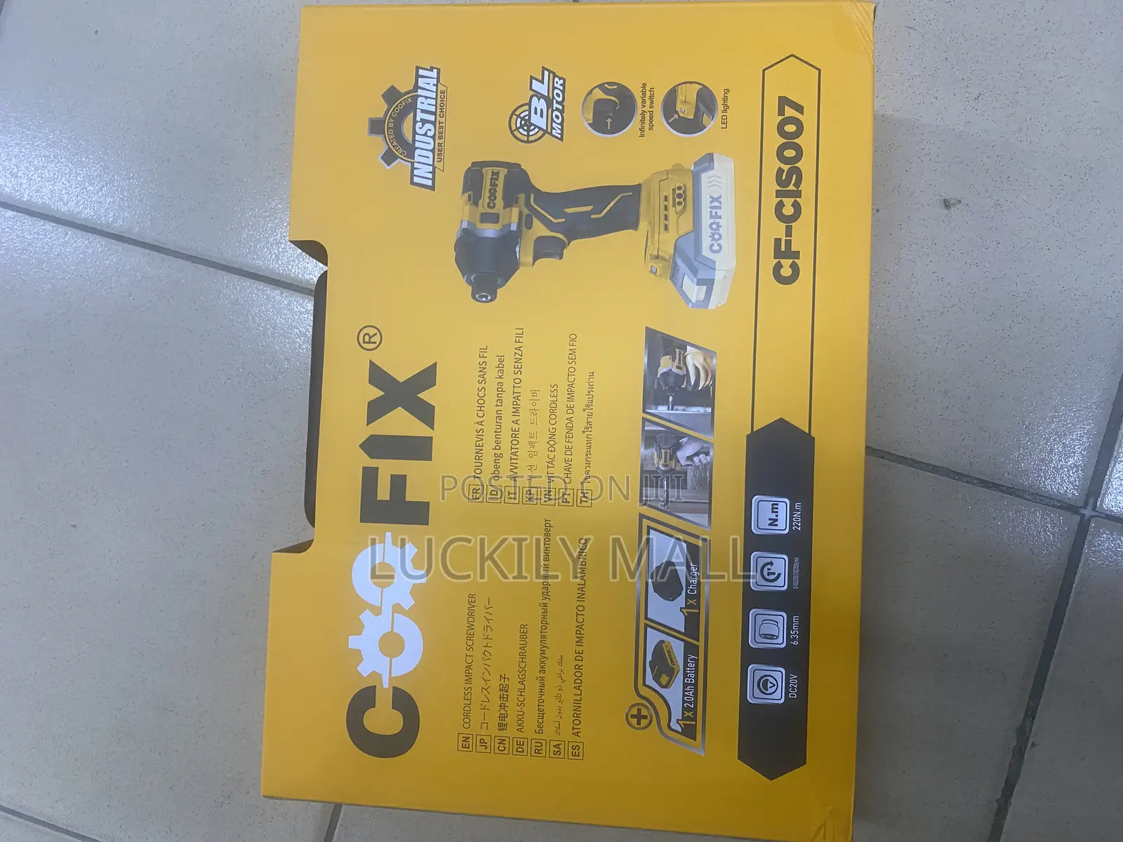 A Cordless Impact Screwdriver