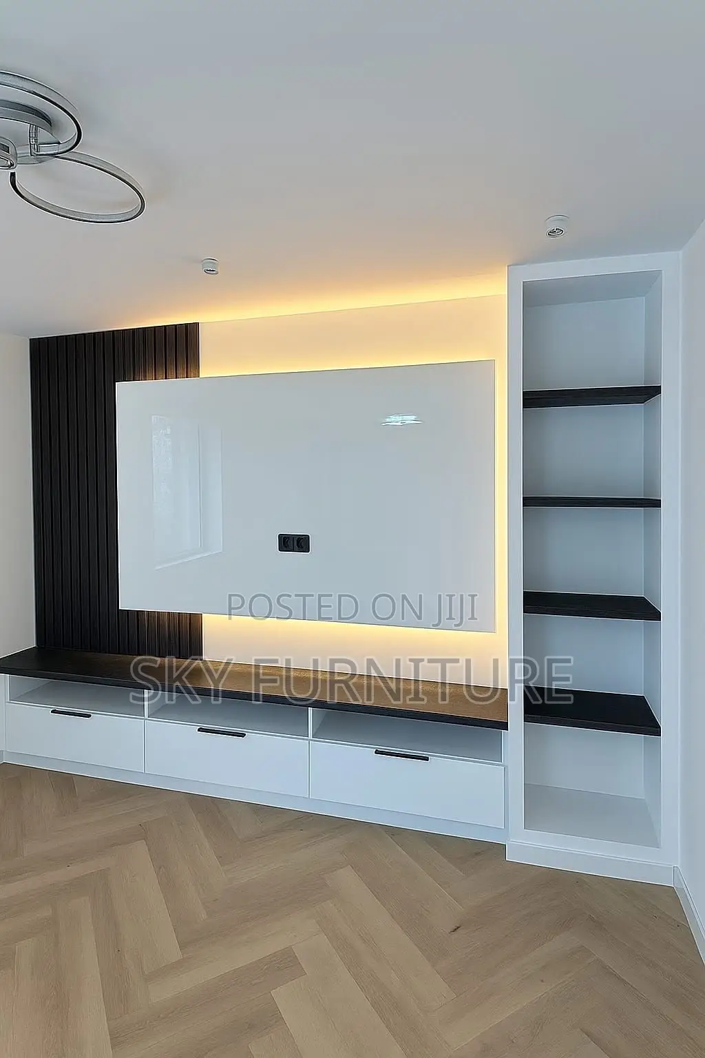 Modern Media Tv Wall Unit by Sky Furniture