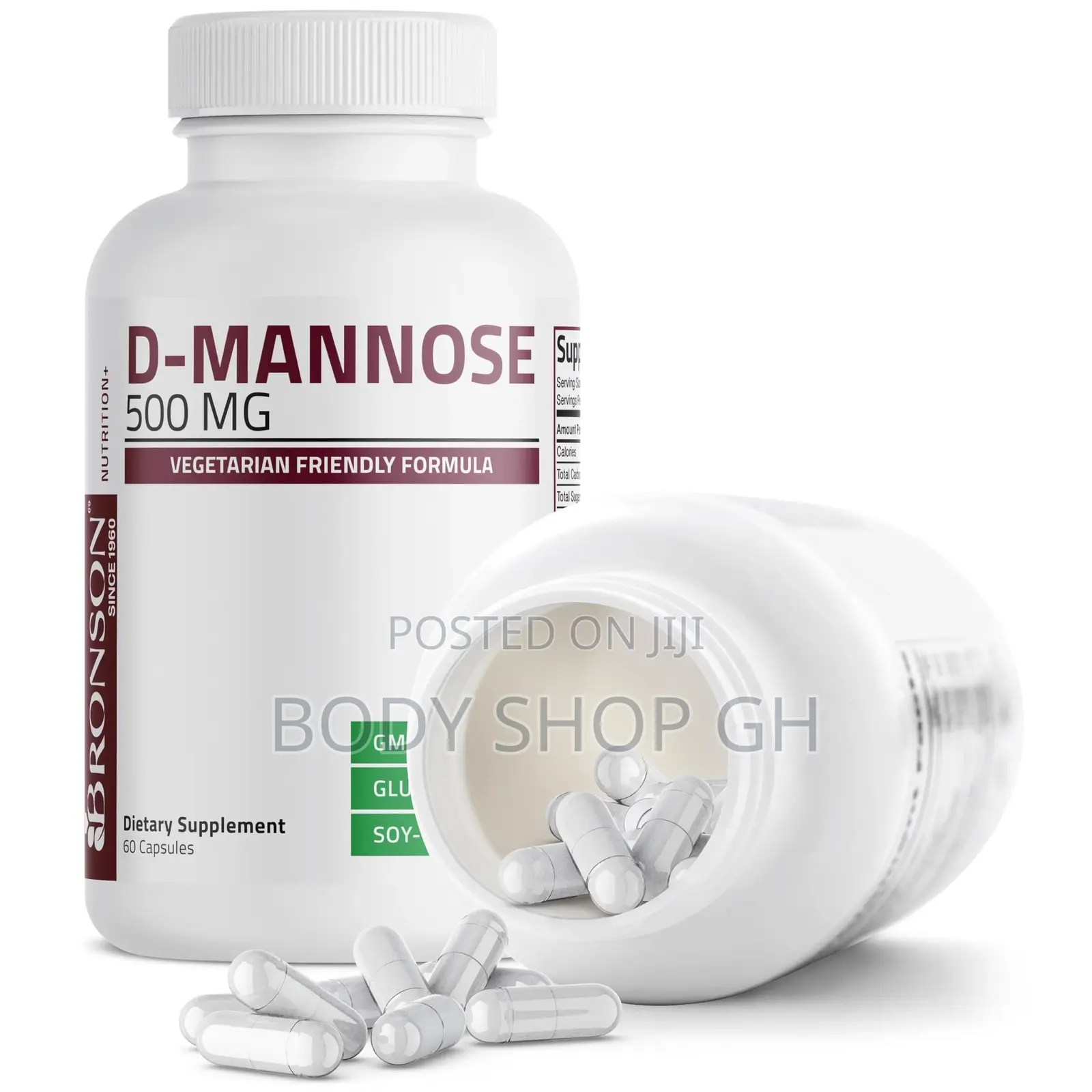 Bronson D-Mannose 500 Mg - Supports Urinary Tract Health